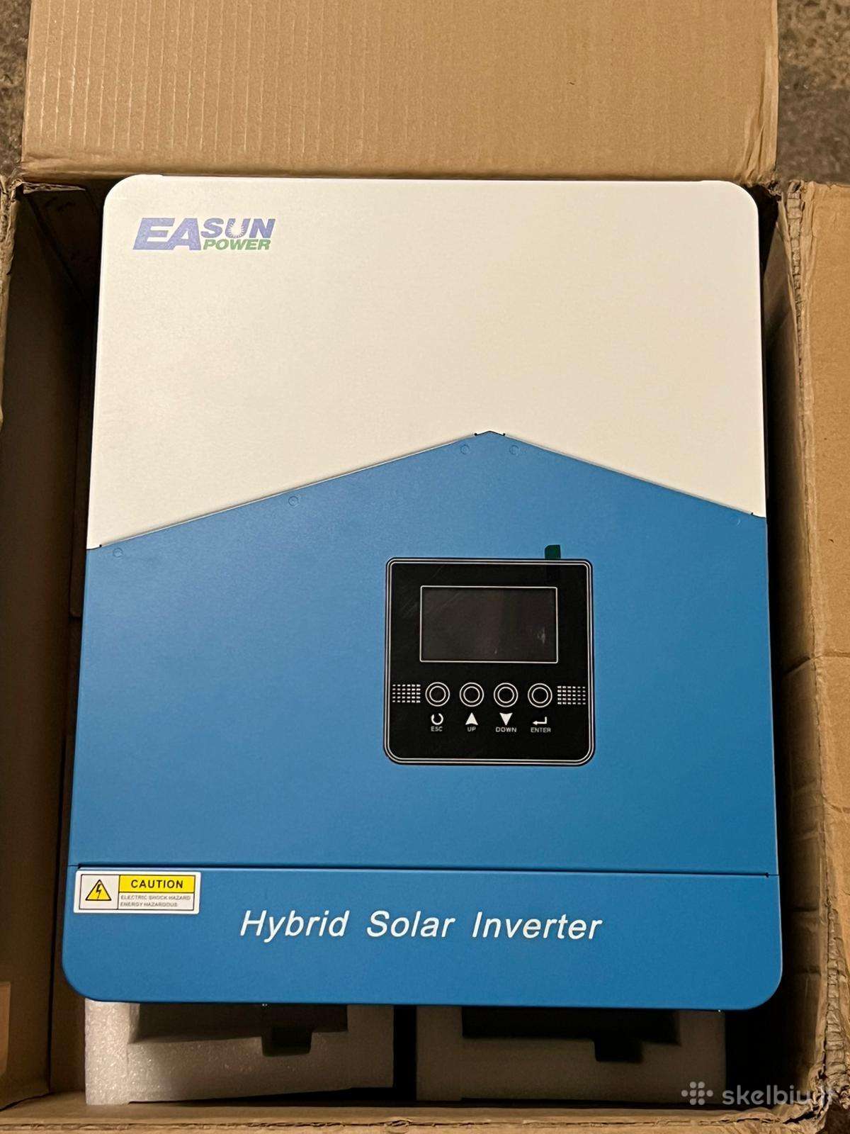 Saulės hibridinis off grid inverteris 24v