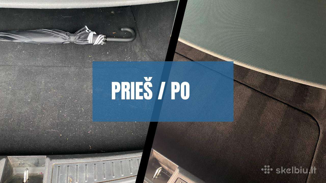 Poliravimas, cheminis automobilio valymas Klaipėda
