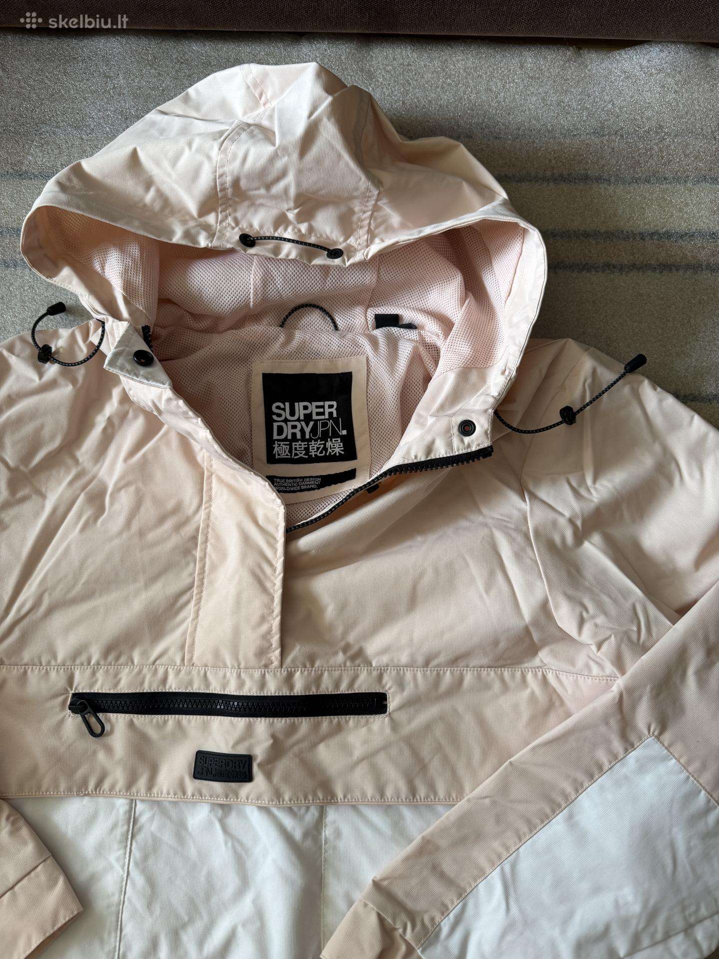 Superdry 2-i puikios striukės ir kt.pluoštinė liet