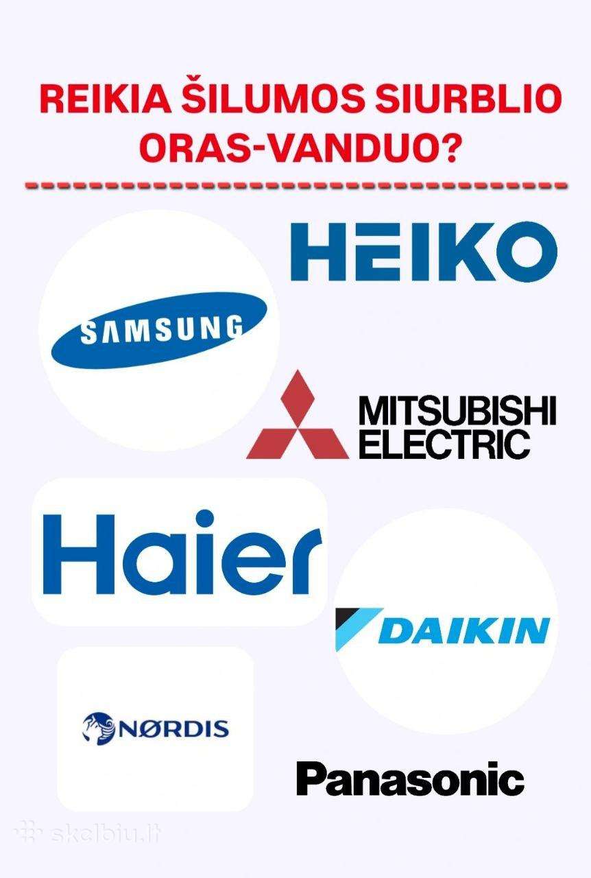 Šilumos siurblys oras-vanduo