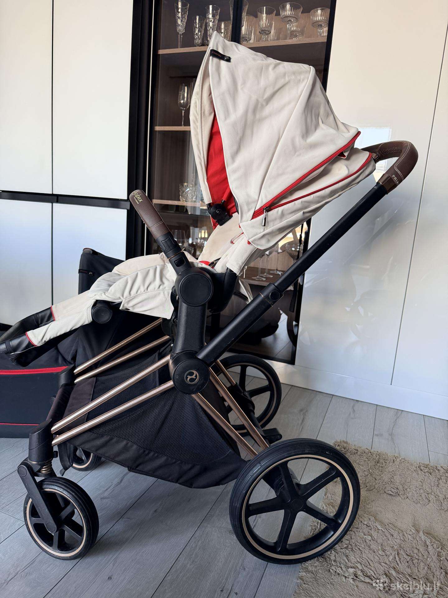 Cybex Priam Ferrari vežimėlis