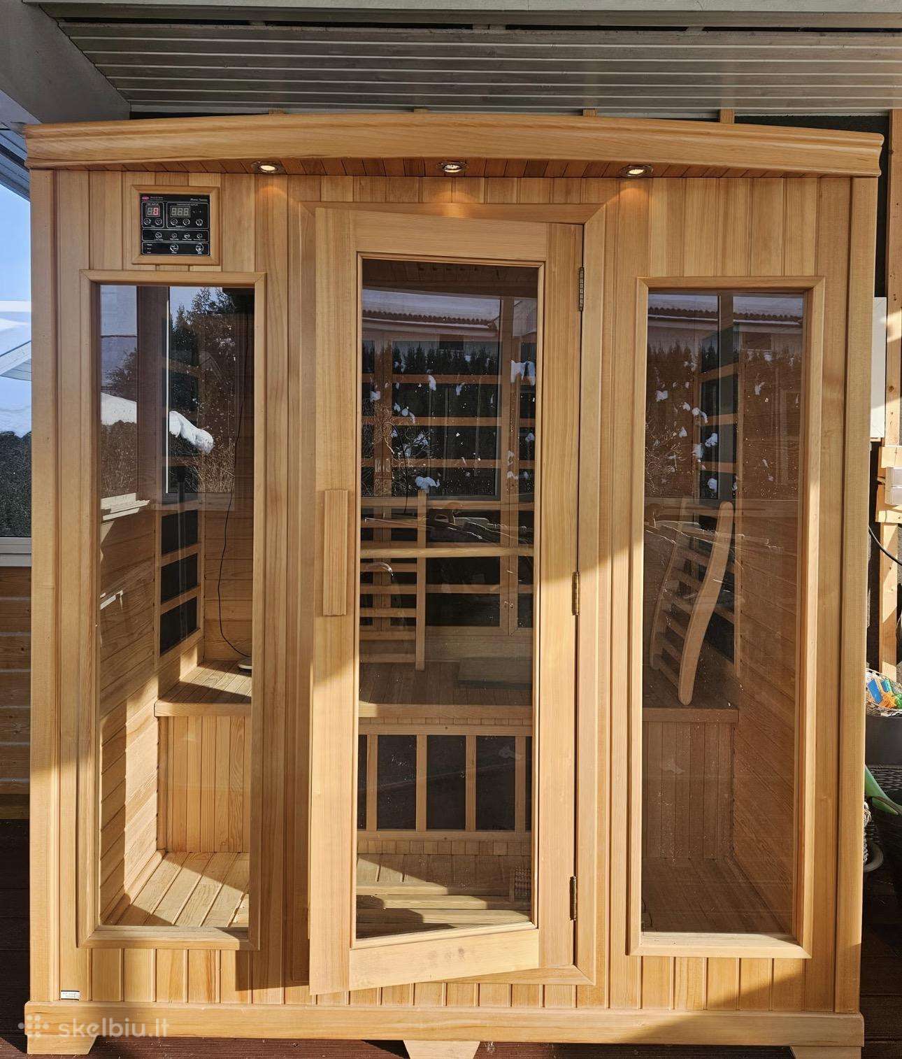 Infraraudonųjų spindulių sauna