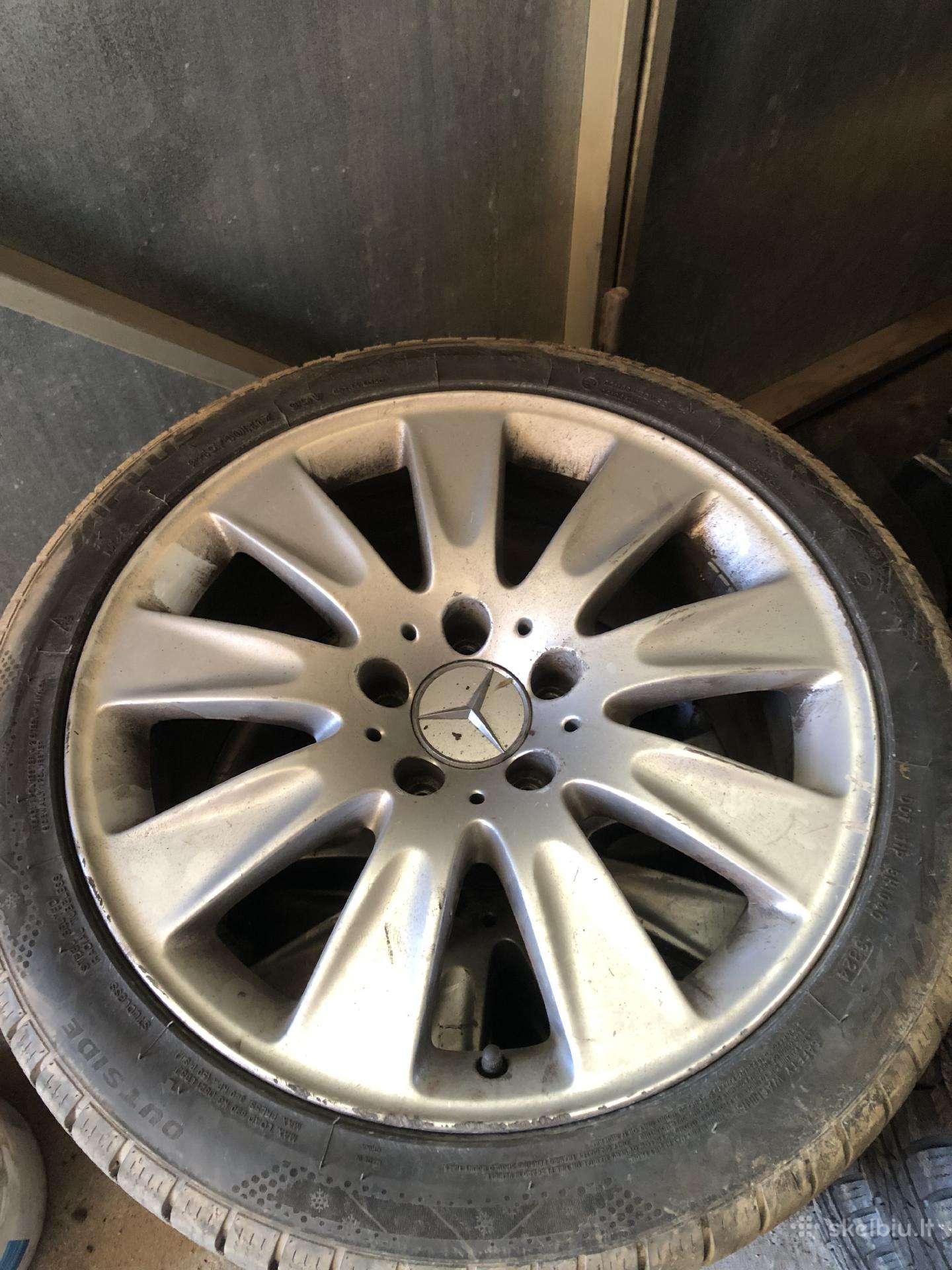 Mercedes W203-210ratlankiai. 245/40r17