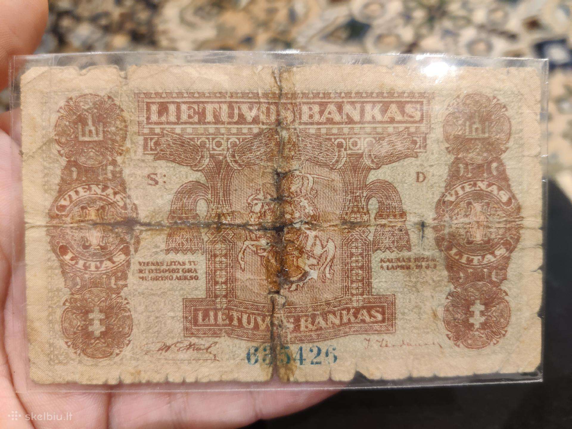 1 litas 1922