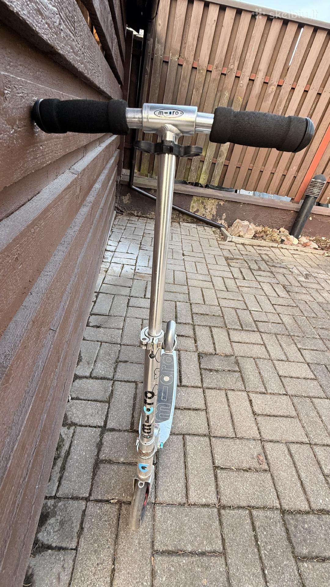 Paspirtukas Micro Silver