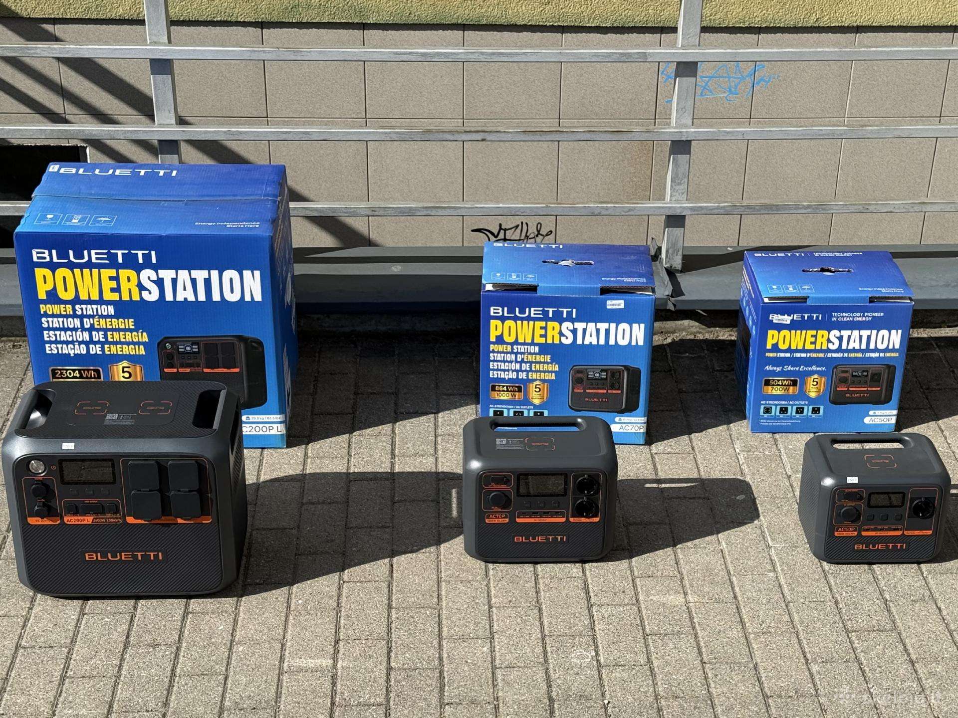 Bluetti Kilnojamos energijos stotelės 700, 1000 W