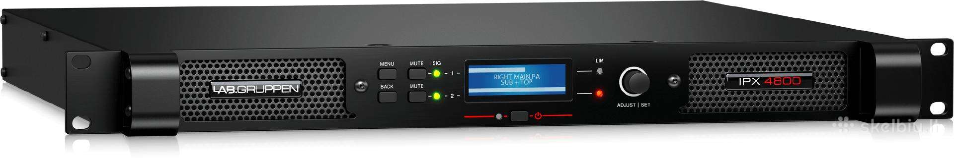 Garso stiprintuvas su Dsp - Lab Gruppen Ipx 4800