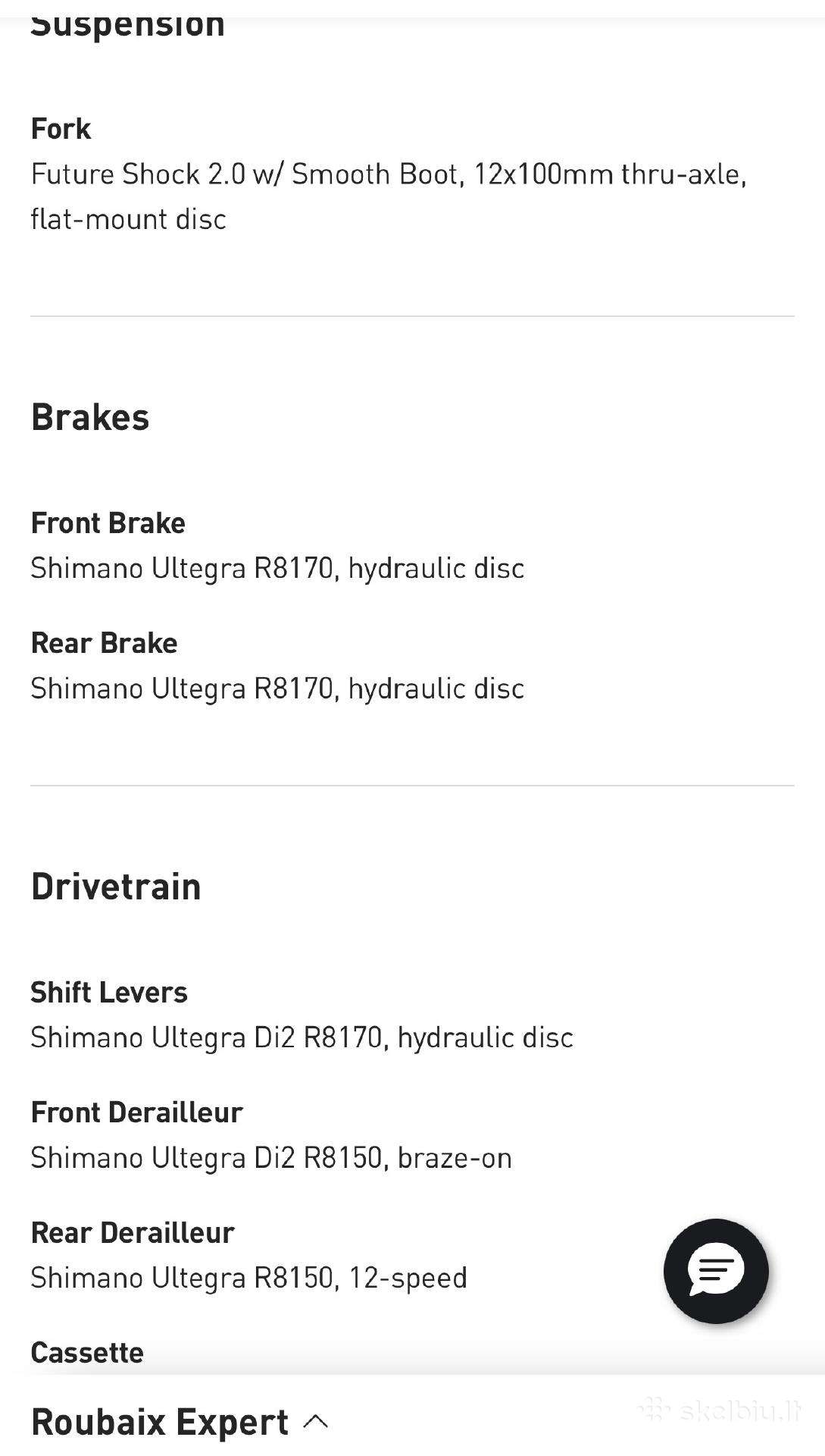 Road, sports bike Specialized