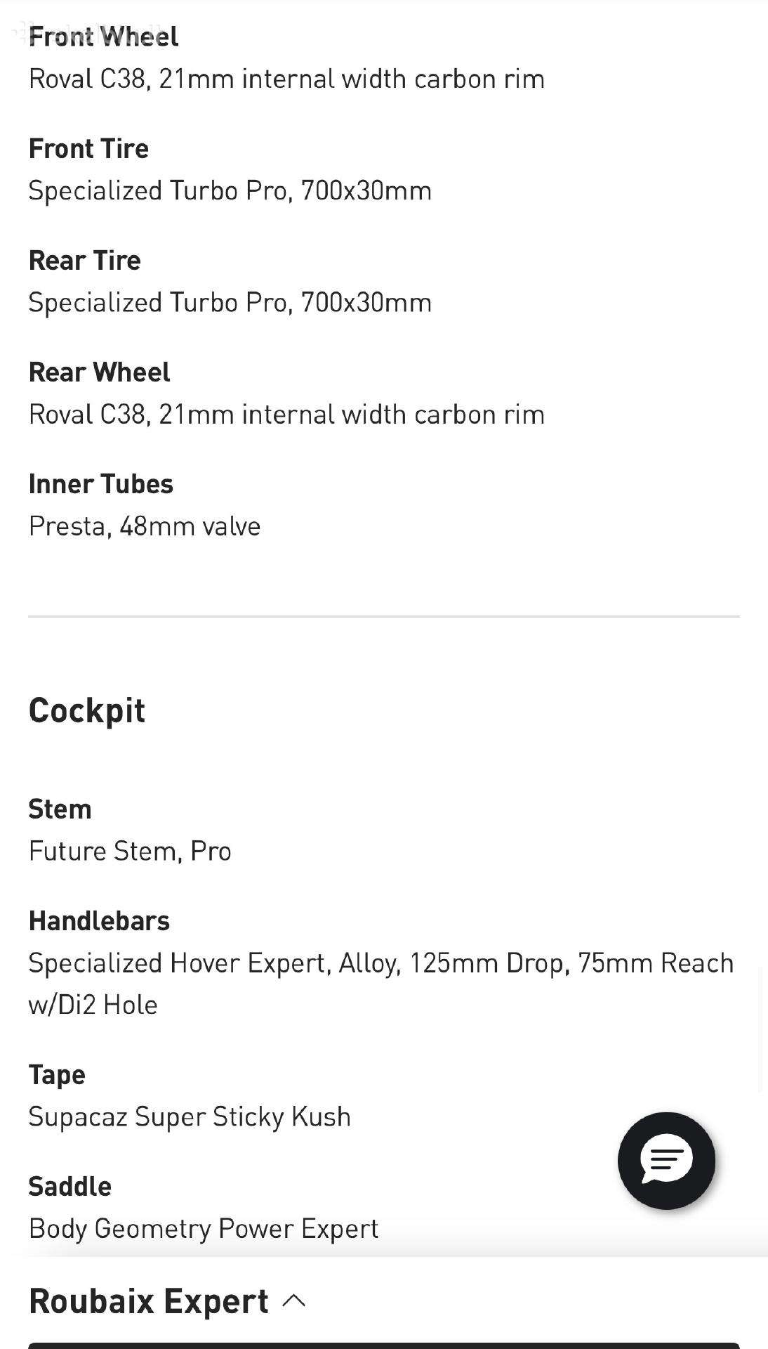 Road, sports bike Specialized