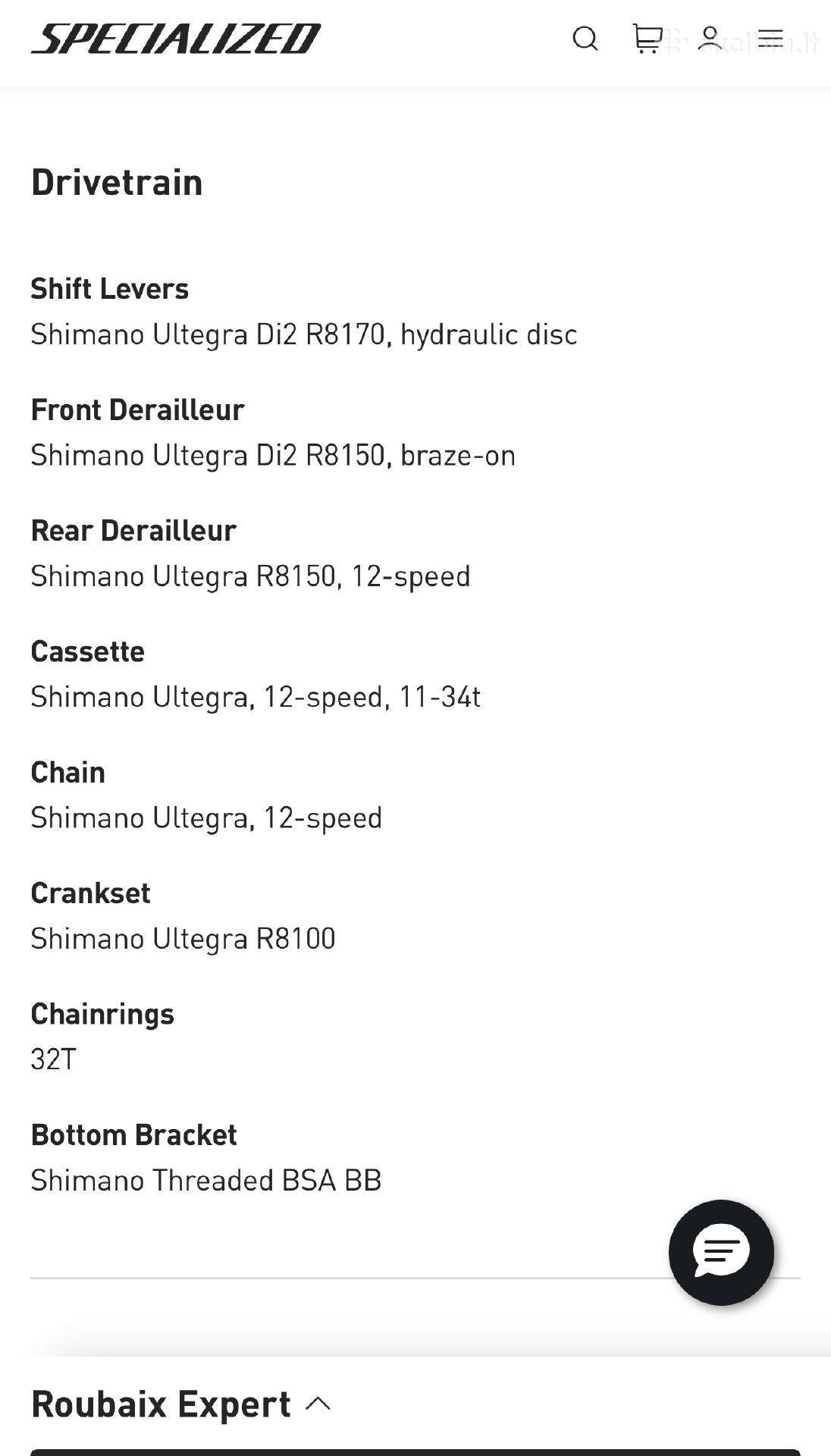 Road, sports bike Specialized