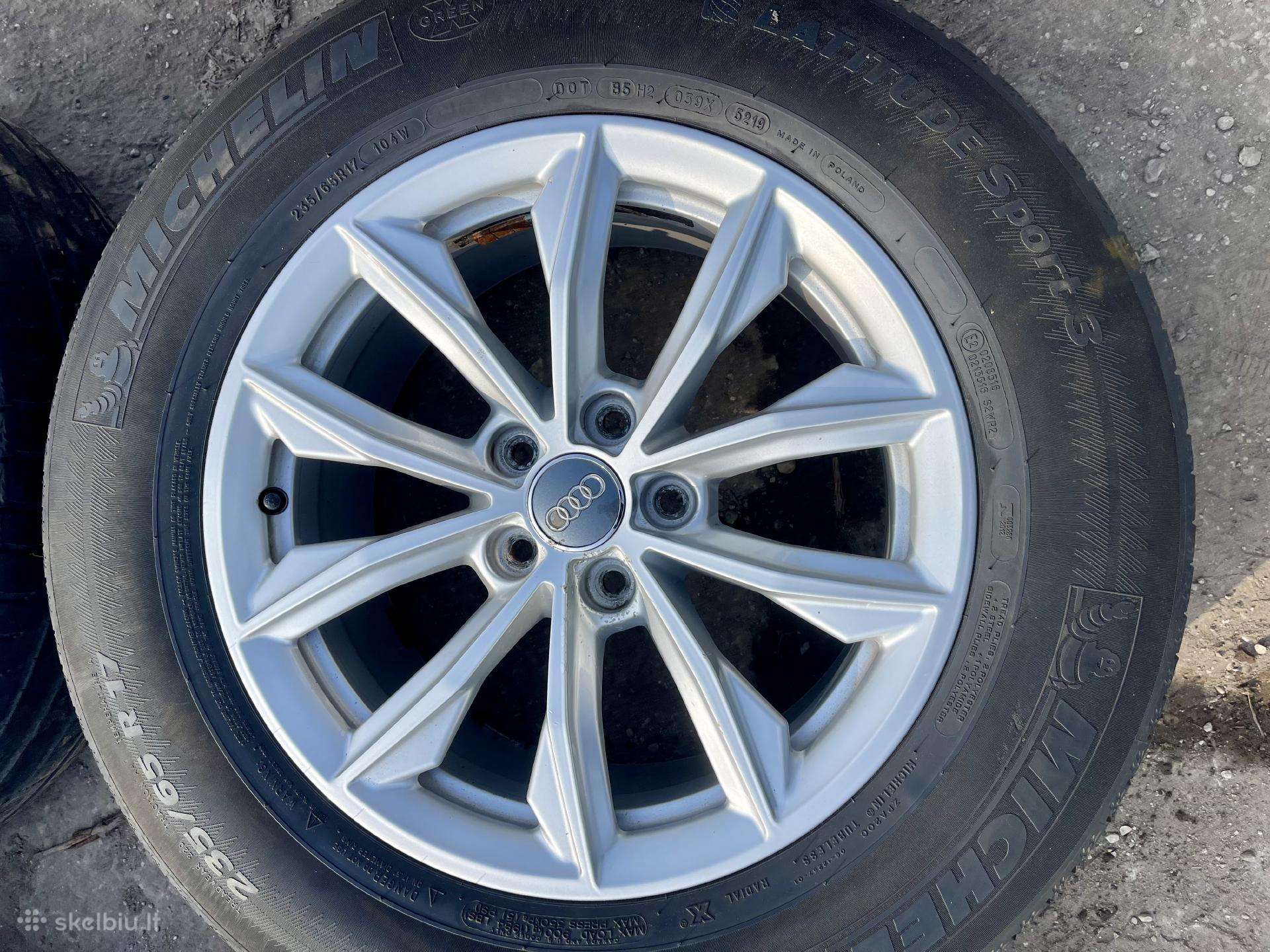 Audi, light alloy, R17