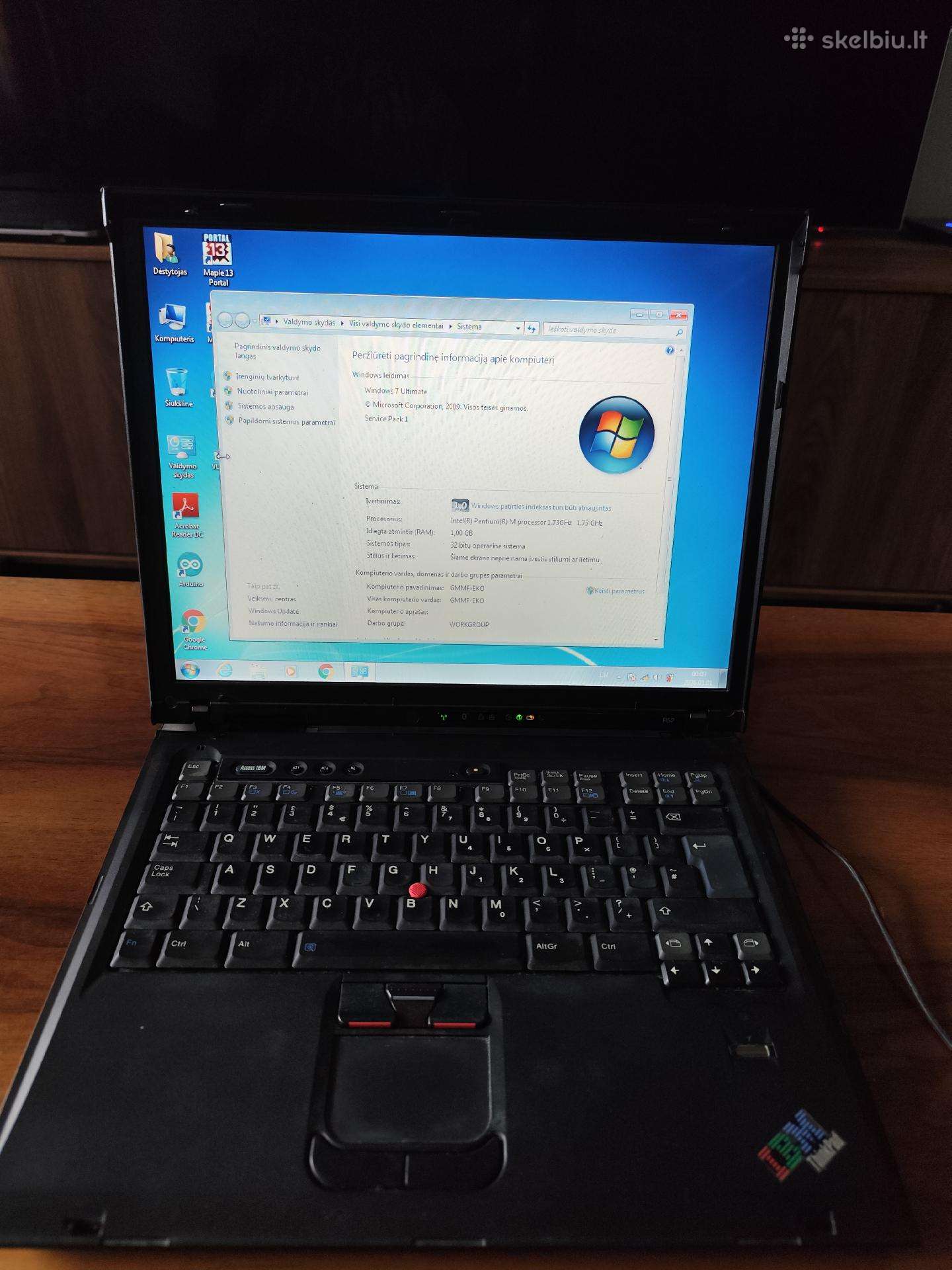 Nešiojami komp. Ibm Thinkpad , R52 ir T41