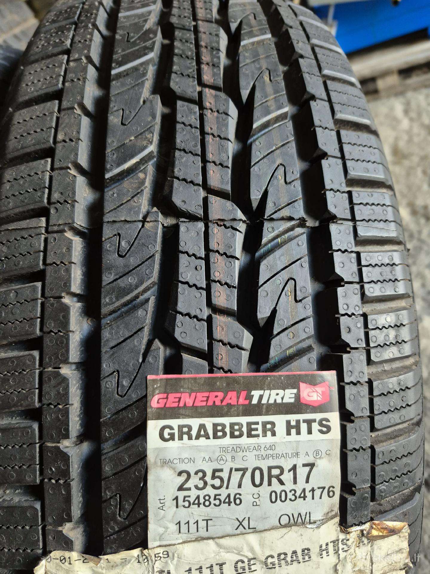 General, universalios 235/70 R17