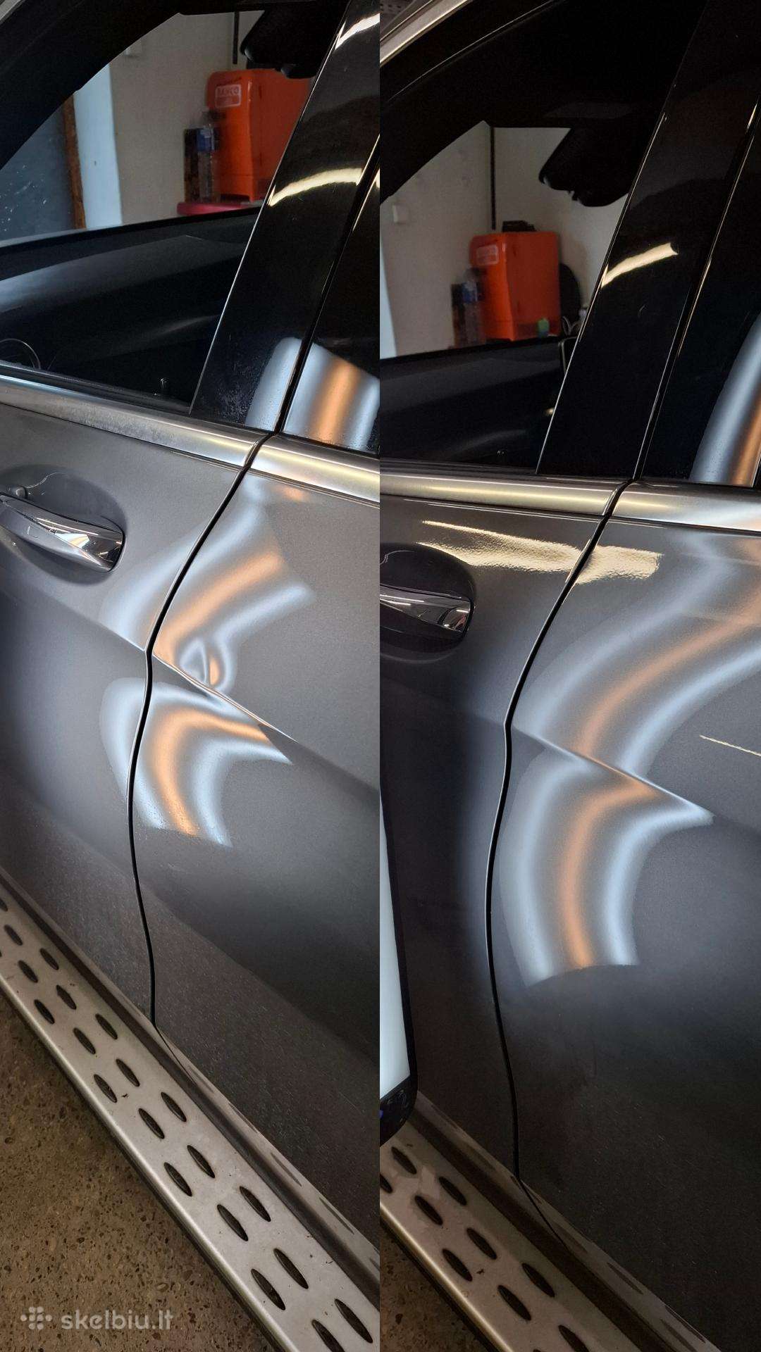 Automobiliu meninis lyginimas Kaune
