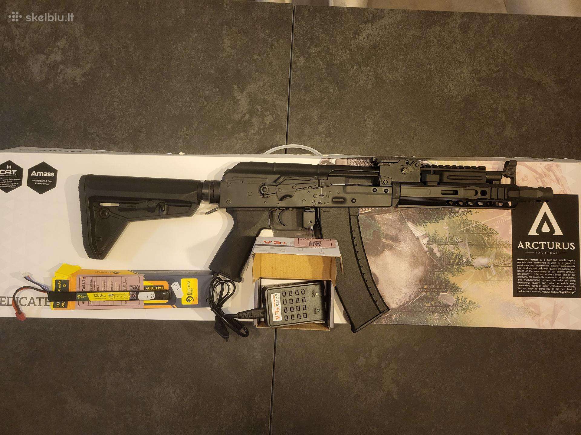 Naujas Airsoft ginklas Arcturus K9 Custom Aeg