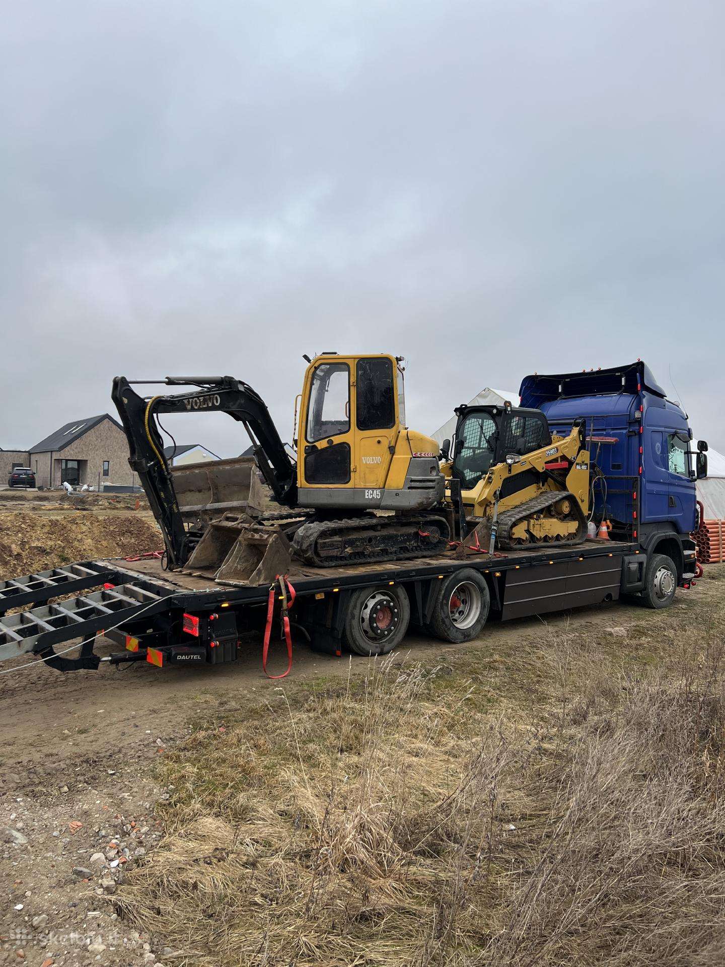 Volvo Ec45, statybos transporto nuoma
