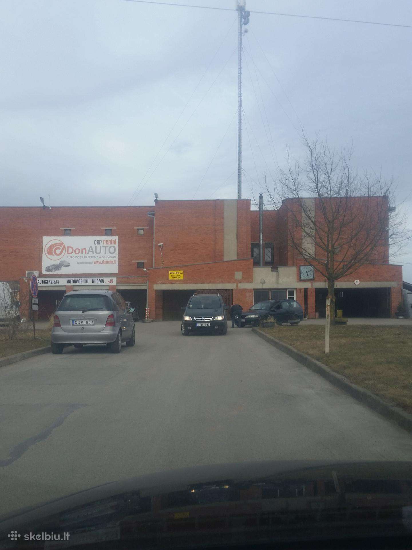 Parduodamas garažas Šiauliuose, Architektų g. 3
