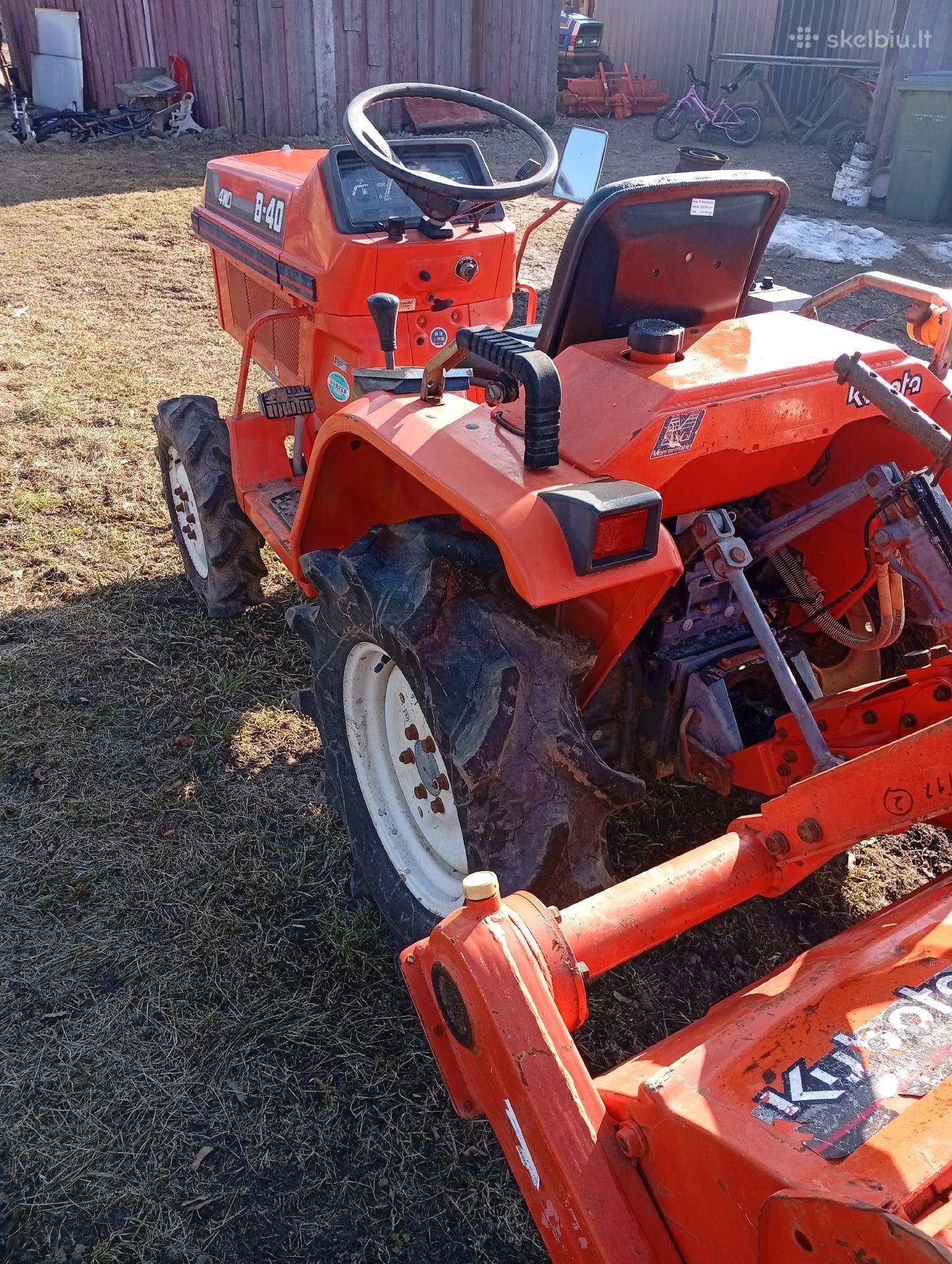 Kubota 40, тракторы