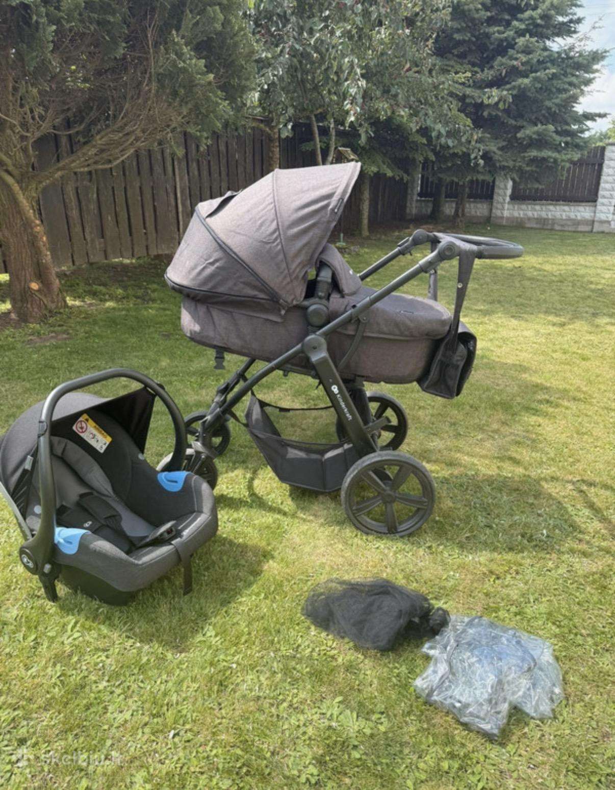 3in1 vežimėlis Kinderkraft Moov