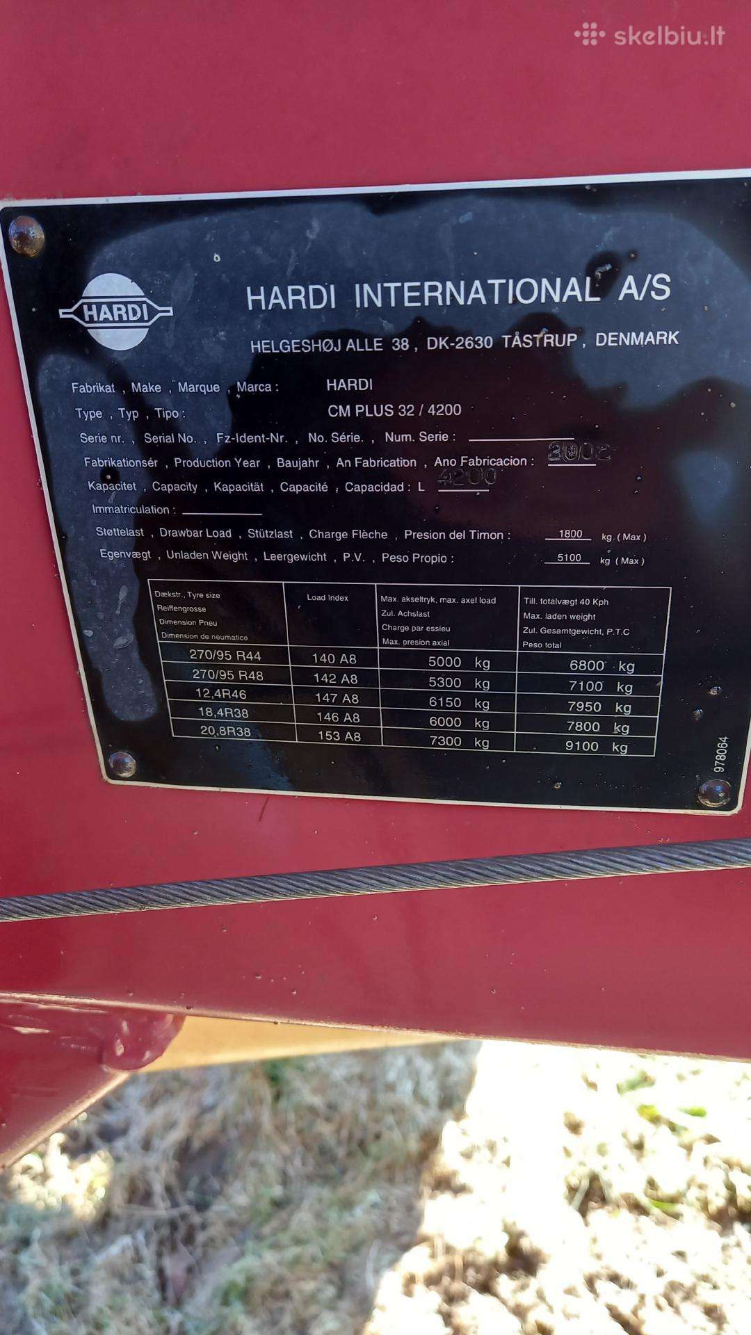 Hardi, sprayers