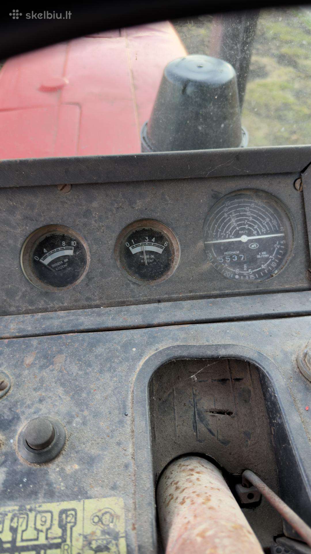 MTZ 550, traktoriai