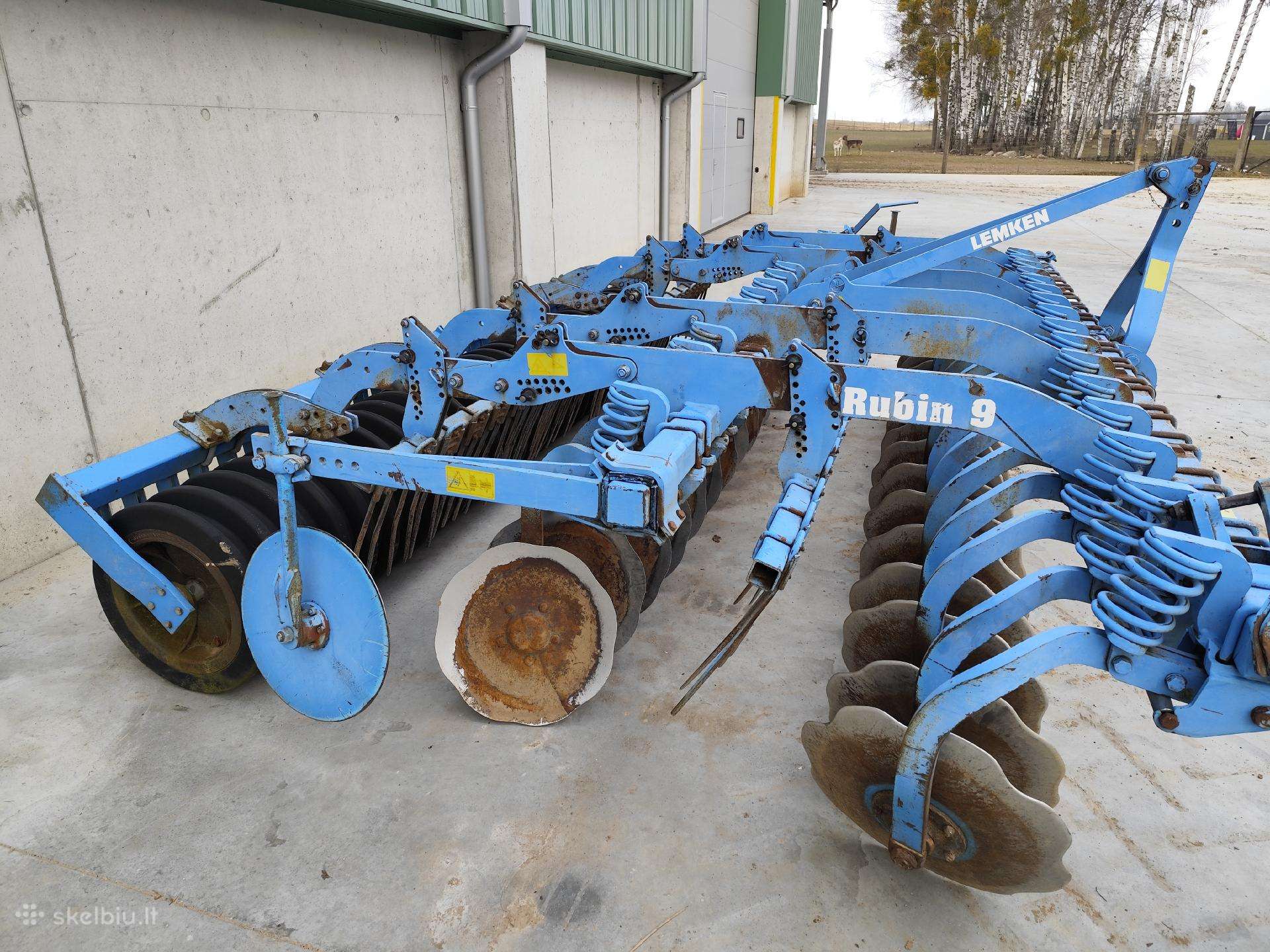 Lemken, скребки, скрубберы