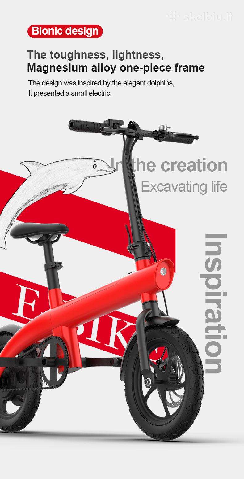 Elektrinis velosipēds HX 14″