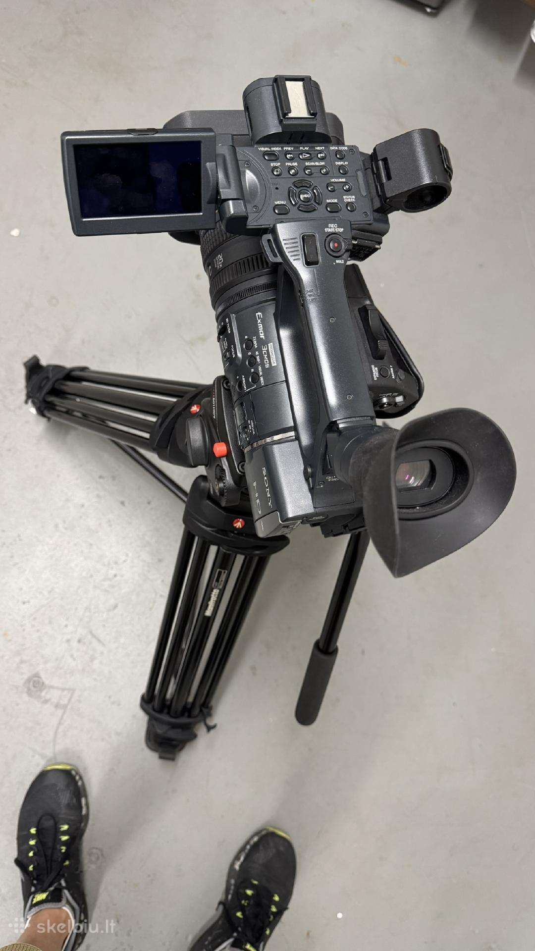 Sony Hdr-ax2000 HD Avchd, manfrotto stovas