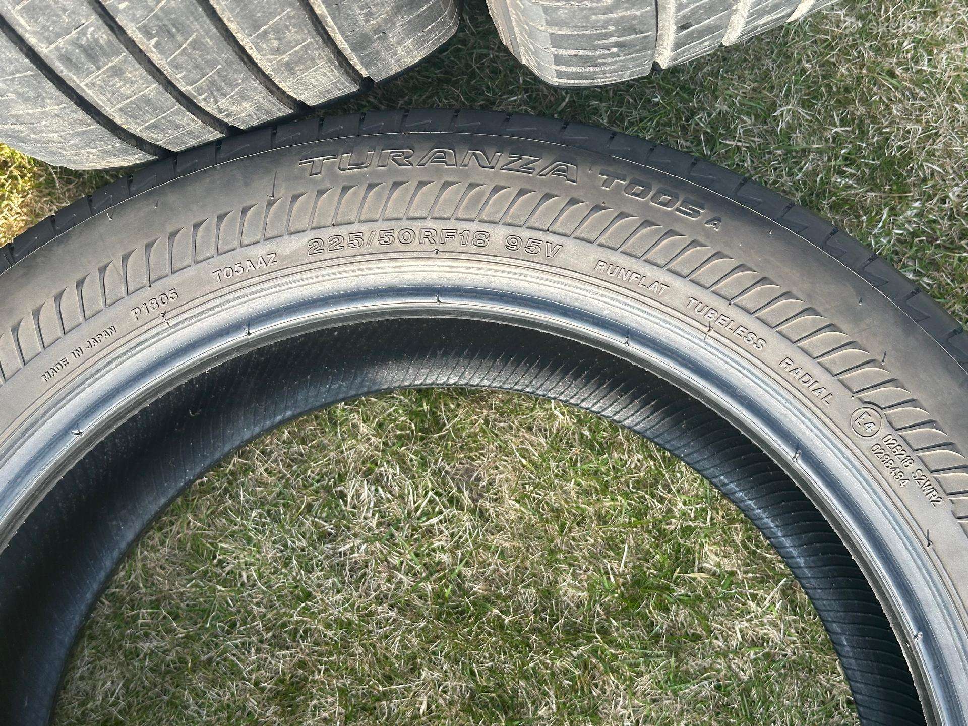 Bridgestone, летние 225/50 R18