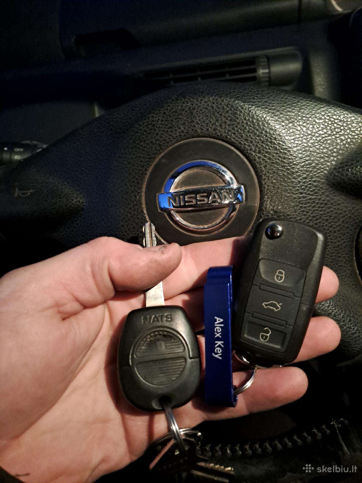 Pametėte auto raktus Gaminu ir programuoju vietoj