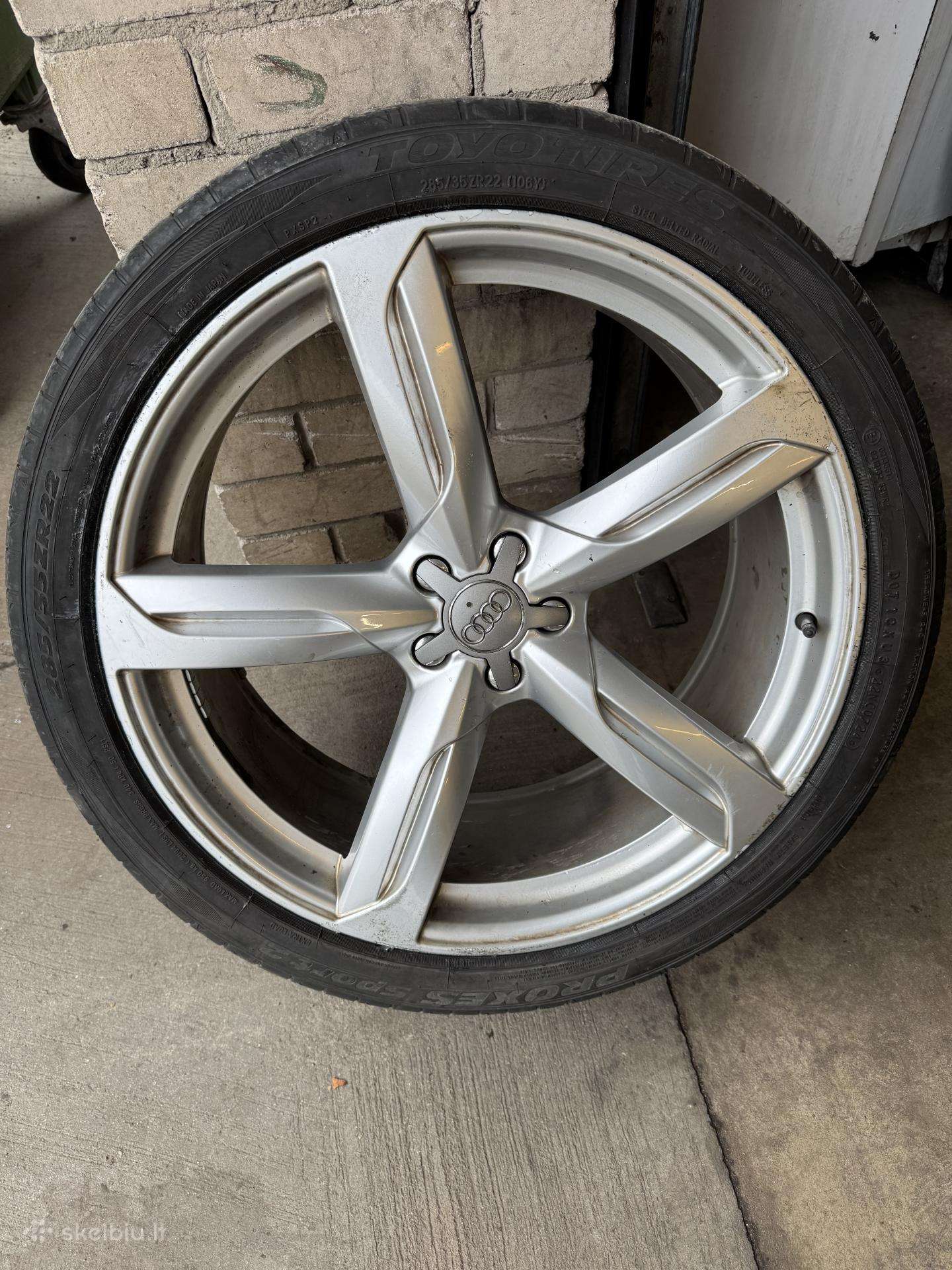 Audi, light alloy, R22