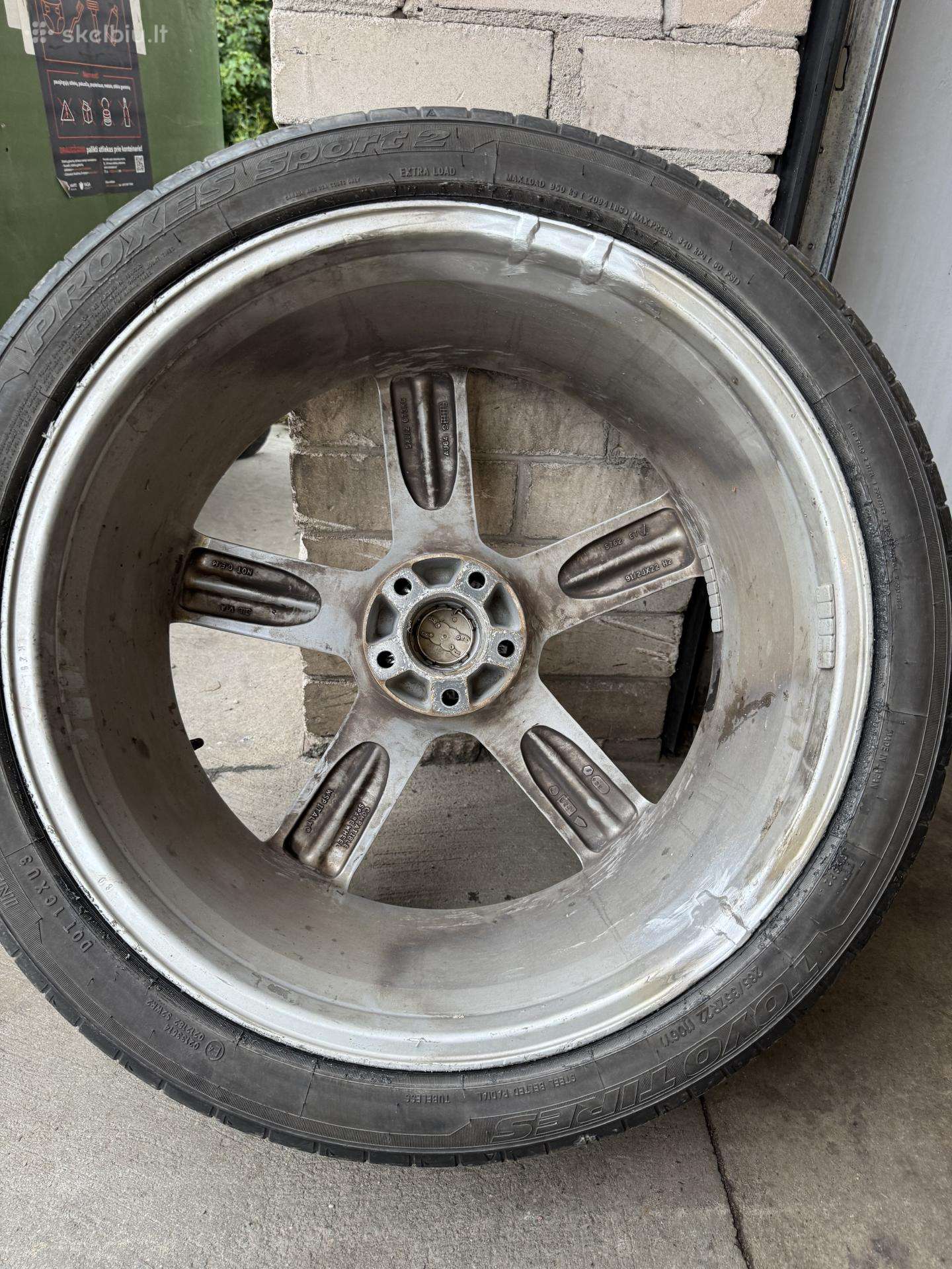 Audi, light alloy, R22