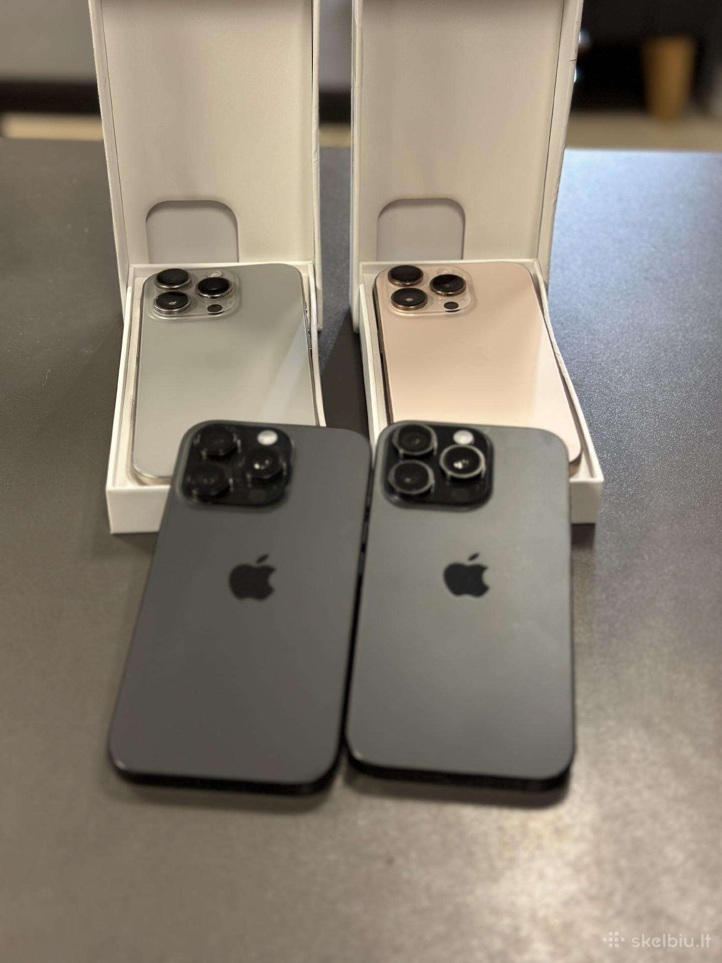 Idealios būklės iPhone 16 Pro 128/256gb, garantija