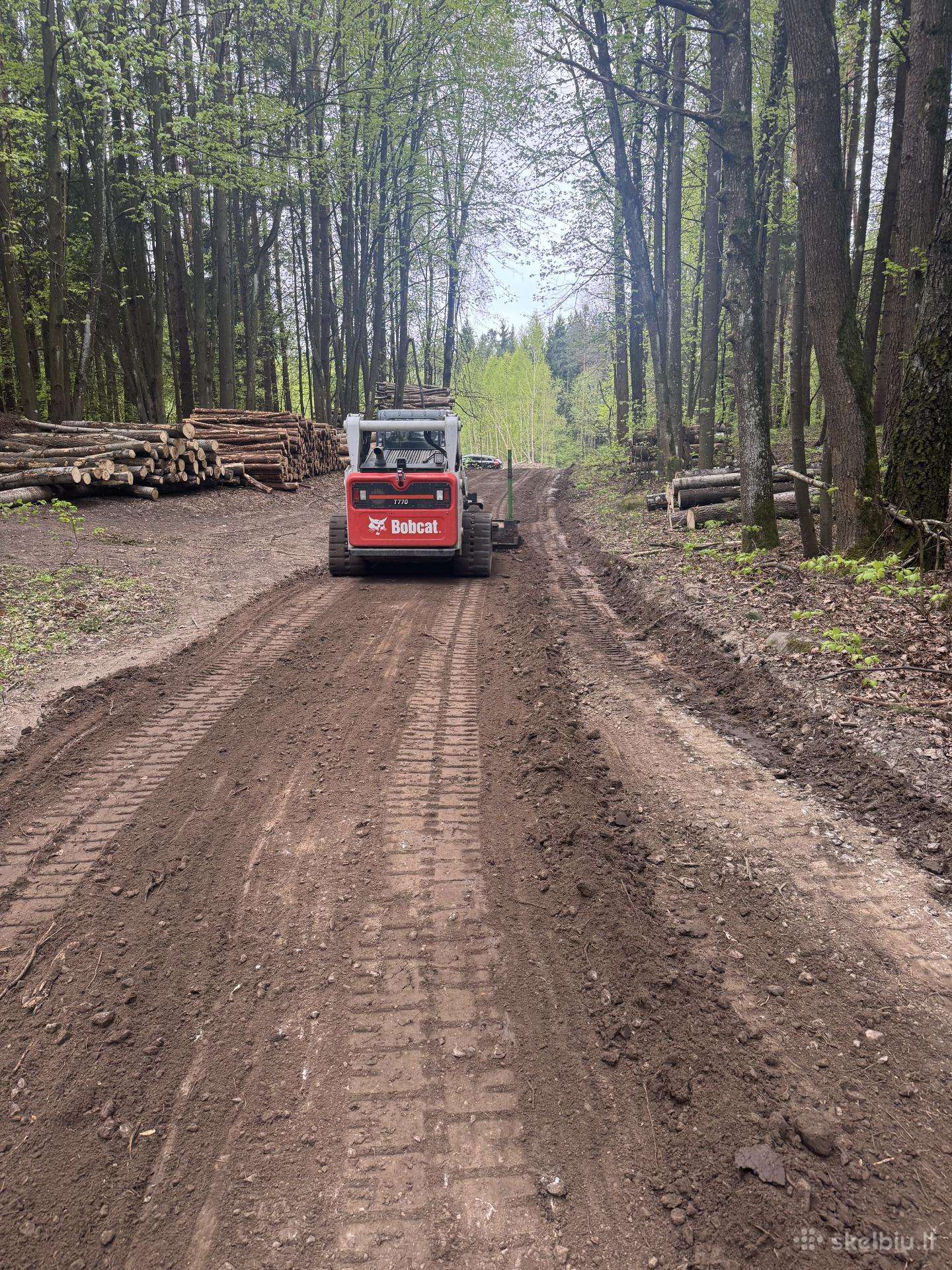 Bobcat T770, statybos transporto nuoma