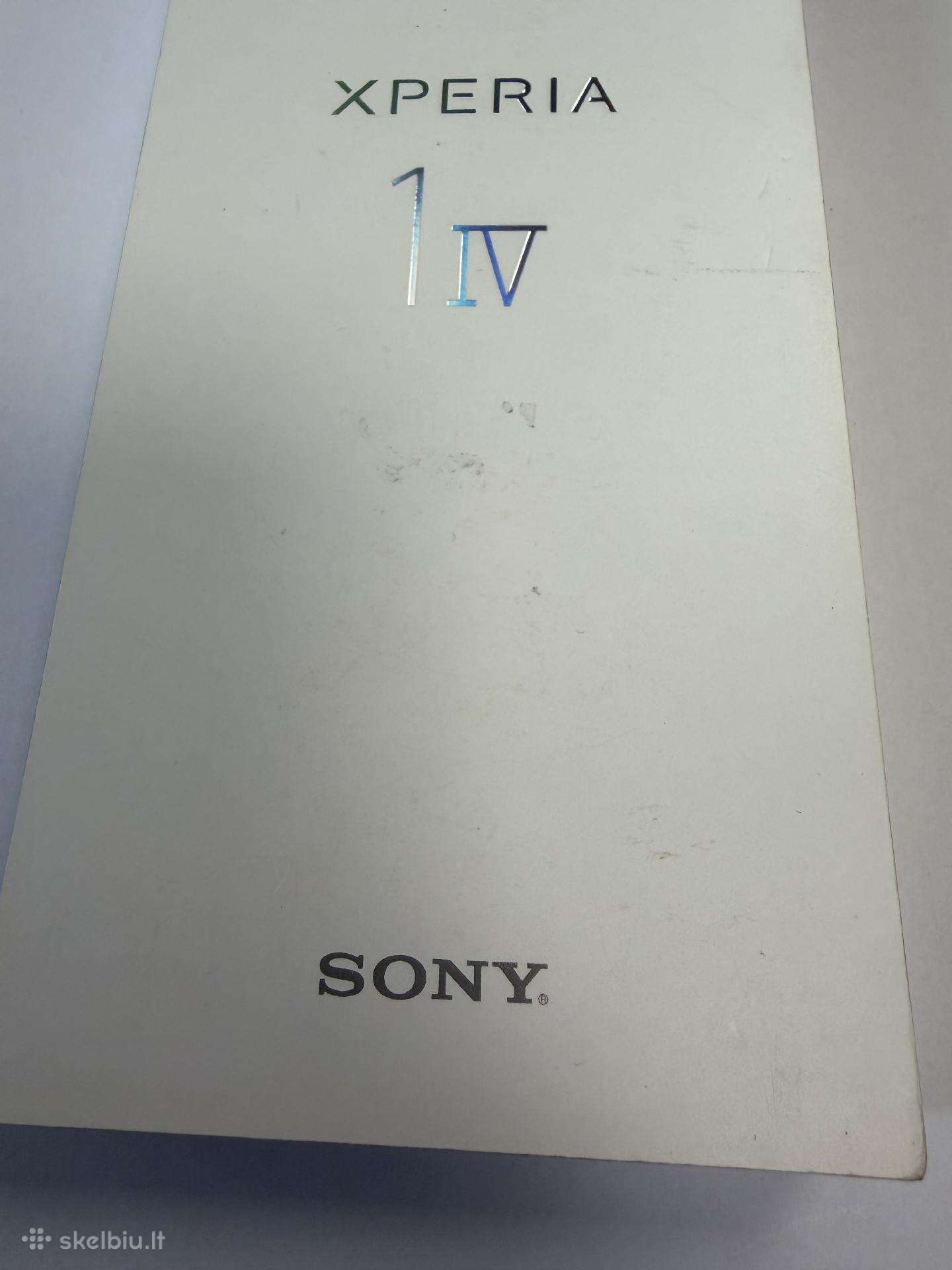 Mobilusis telefonas Sony Xperia 1 Iv Black komplek