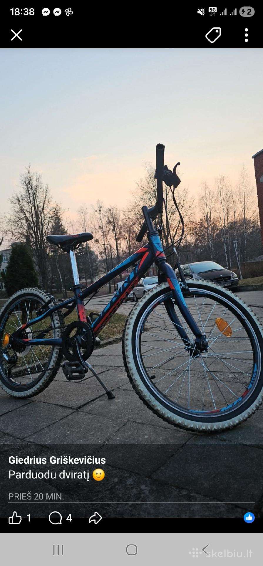 Kid bike Sprint 20″
