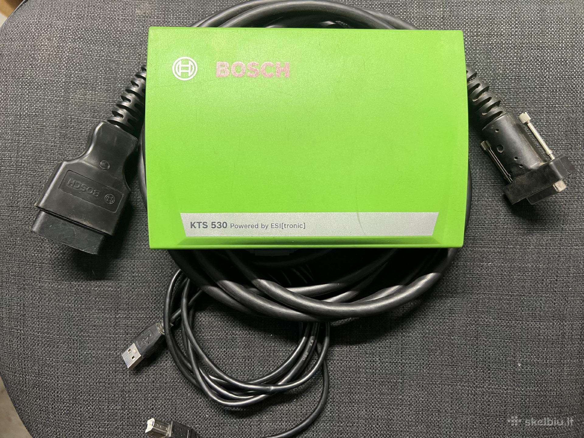 Bosch kts530 automobilių diagnostikos įranga
