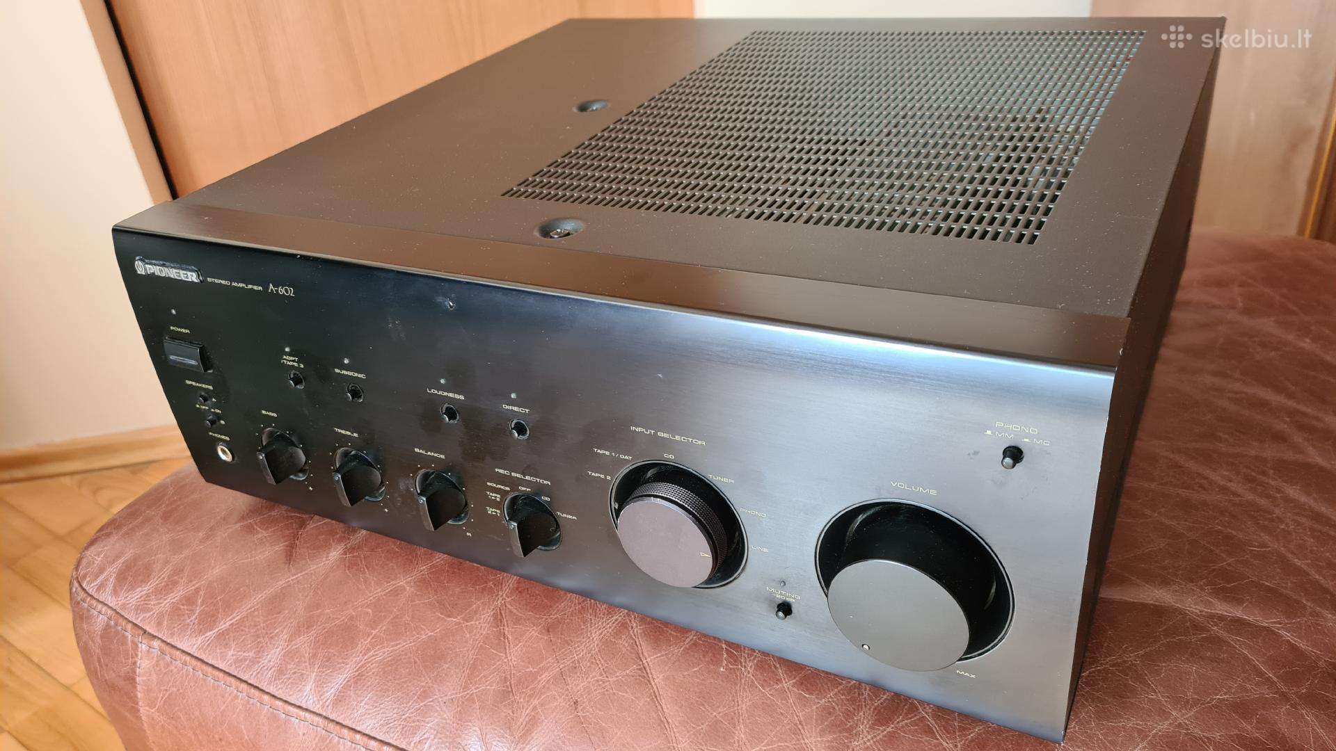 Sunkus ir galingas Pioneer A-602