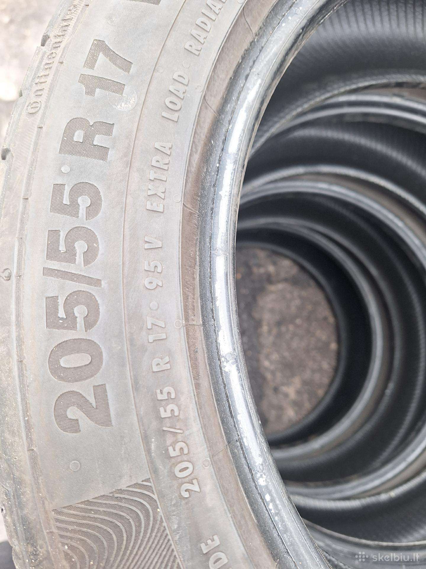 Continental, summer 205/55 R17