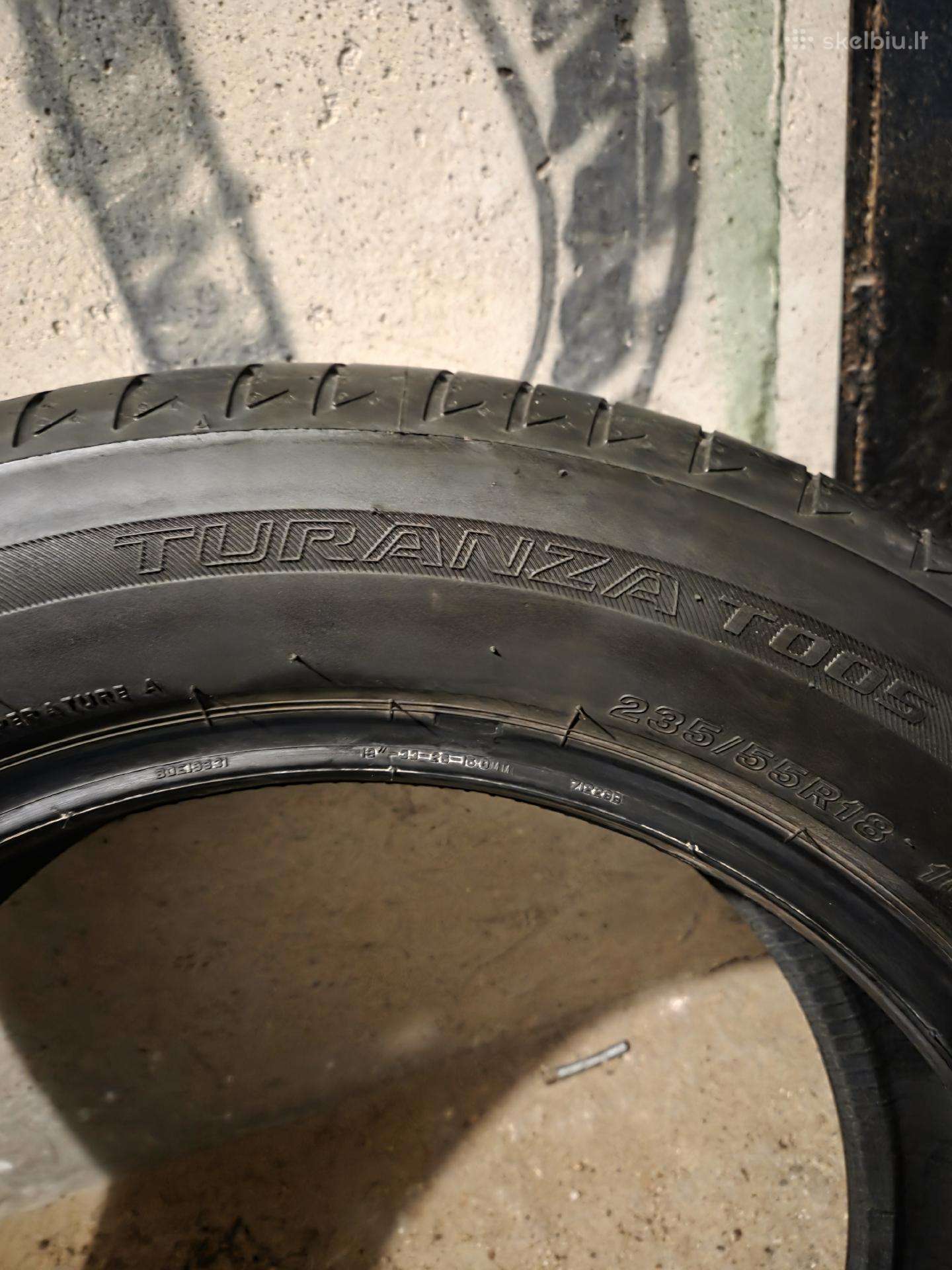 Bridgestone, vasaras 235/55 R18