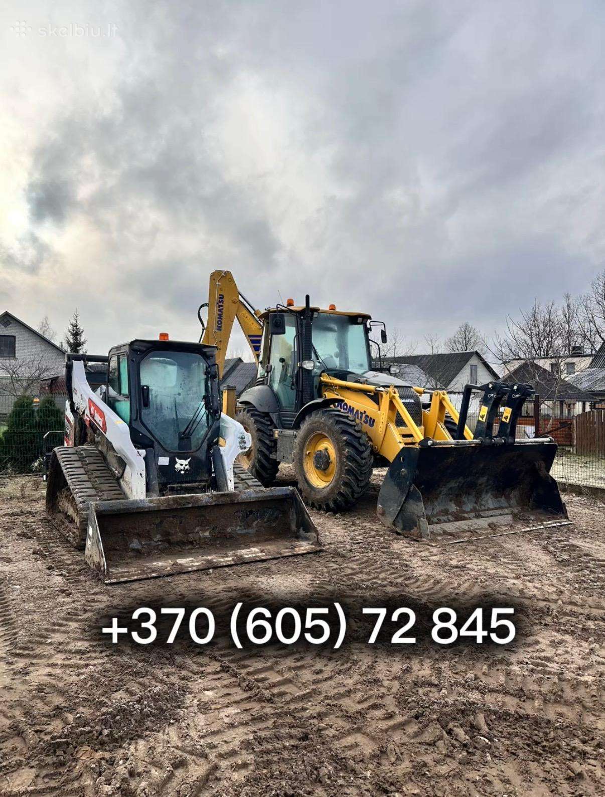 Bobcat T76, construction and road construction equipment rental