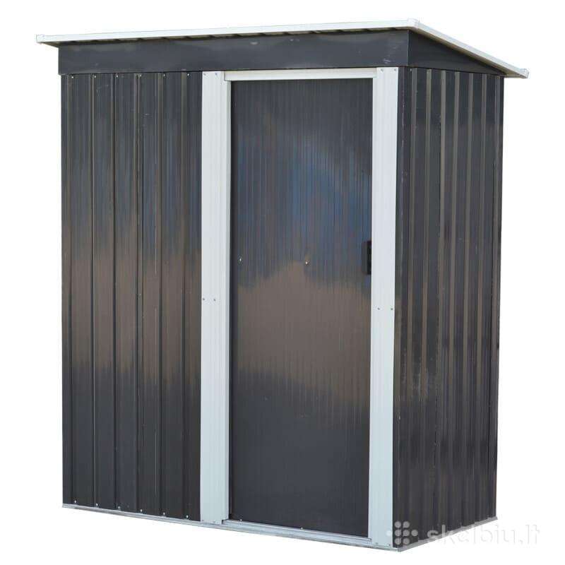 Metalinis sodo sandėliukas - namelis, 86x162x181 c