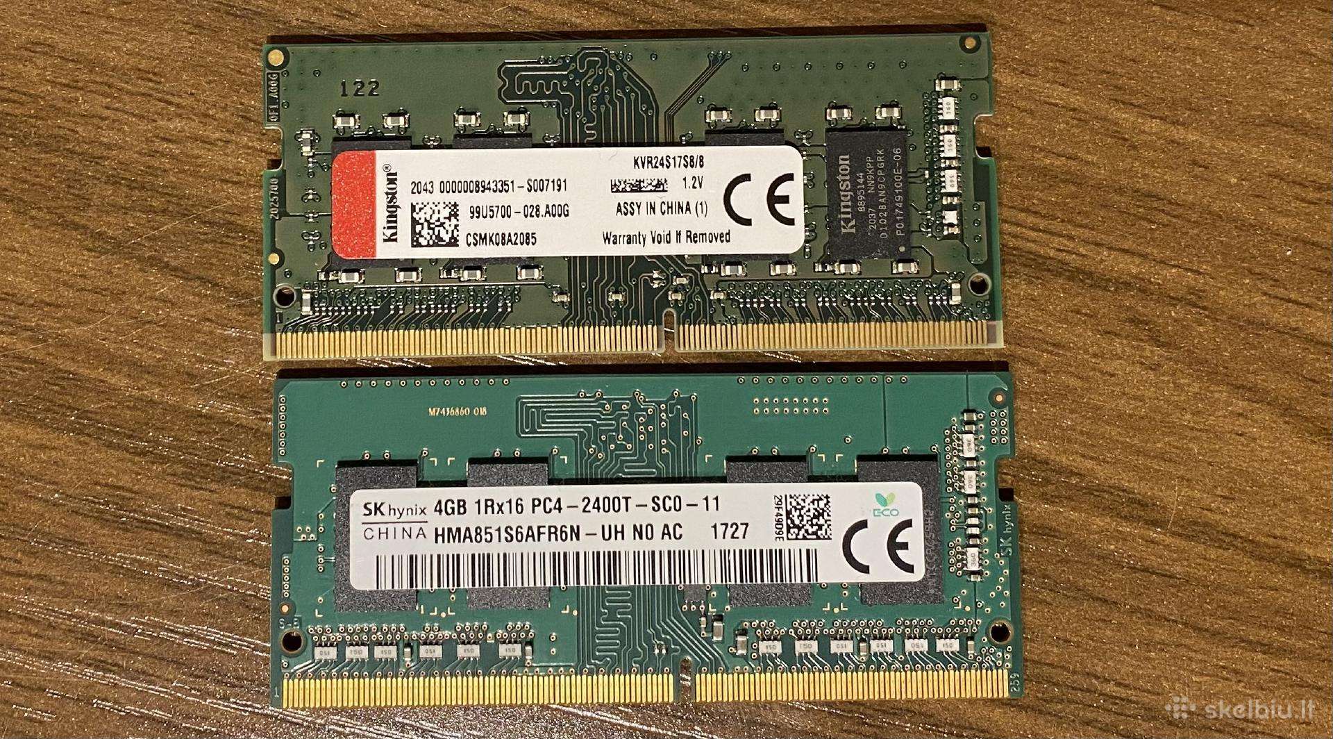 8+4 GB ddr4 2400 RAM