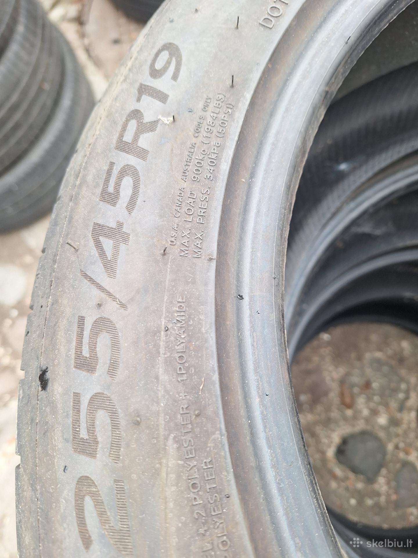 Bridgestone, summer 255/40 R19