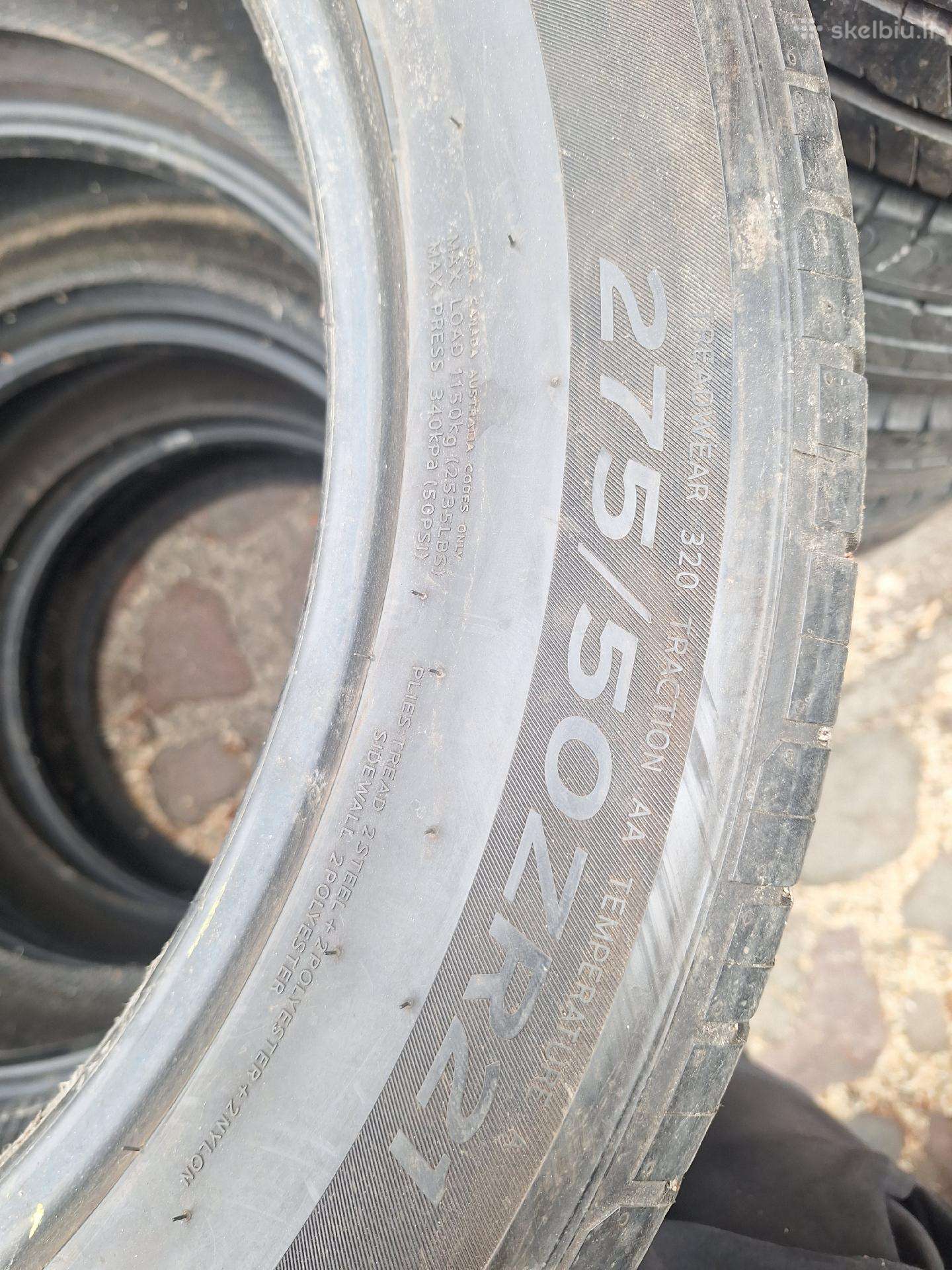 Pirelli, летние 275/50 R21