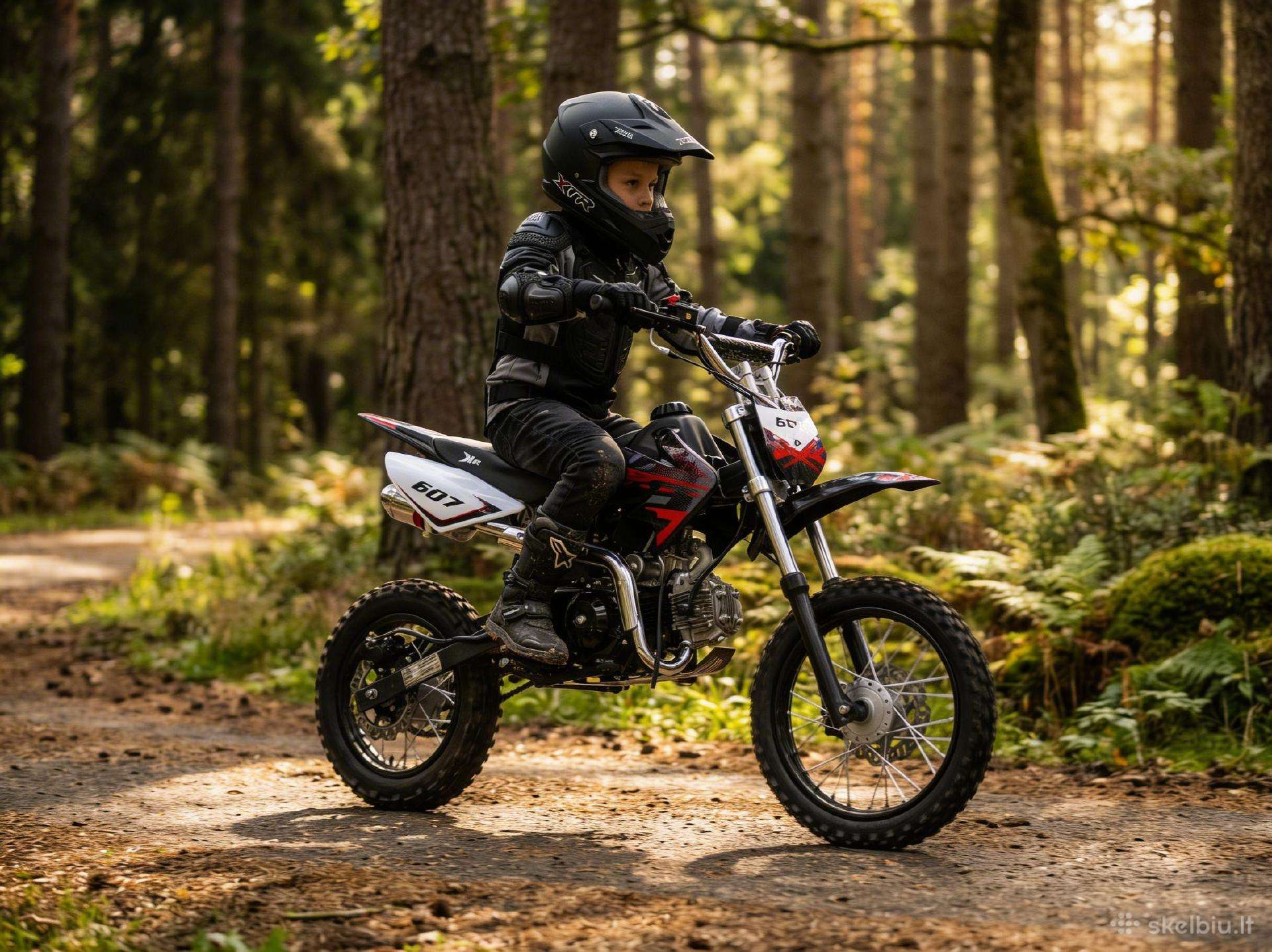Krosinis motociklas 17/14 125cc su garantija!