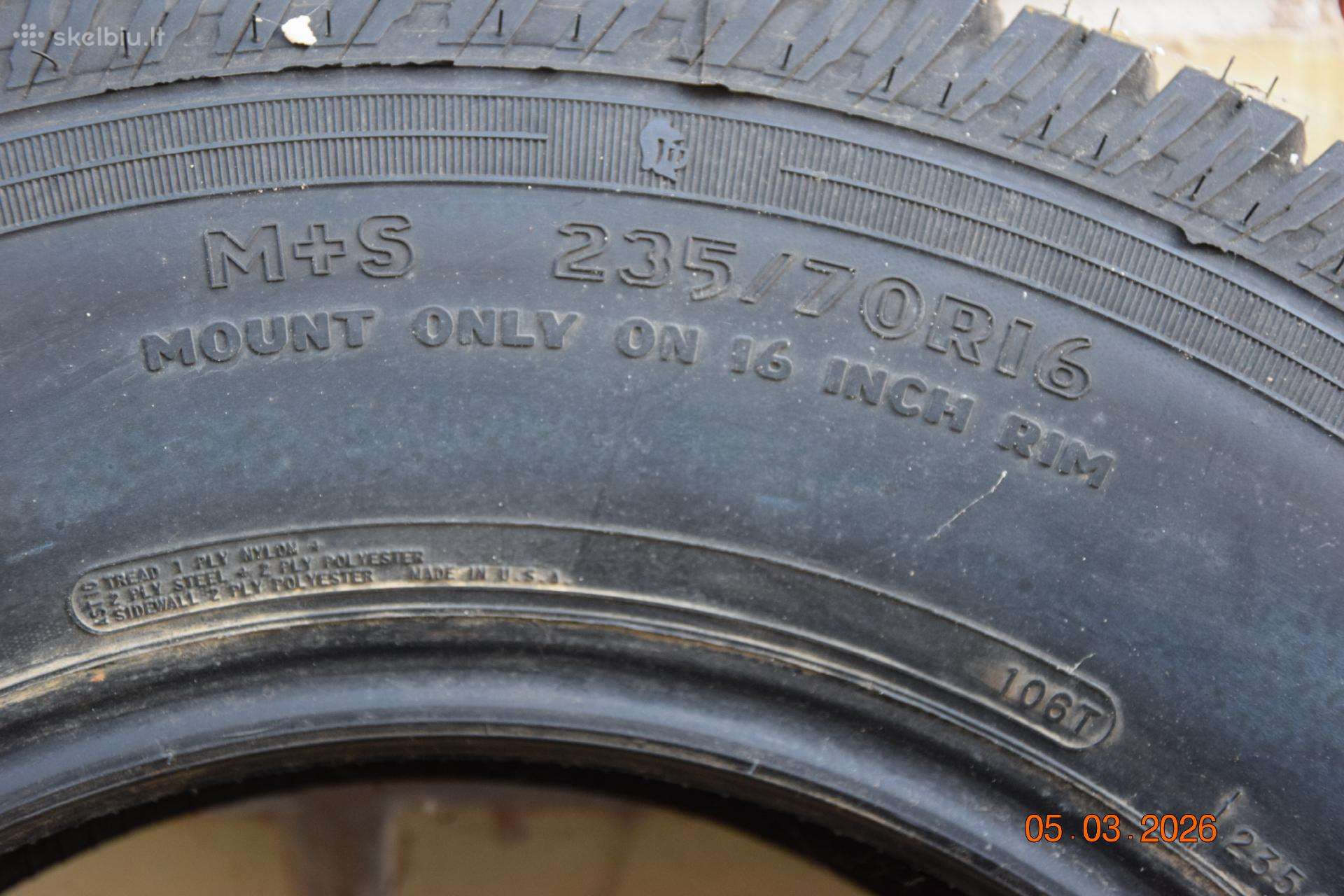 Cooper, universalios 235/70 R16