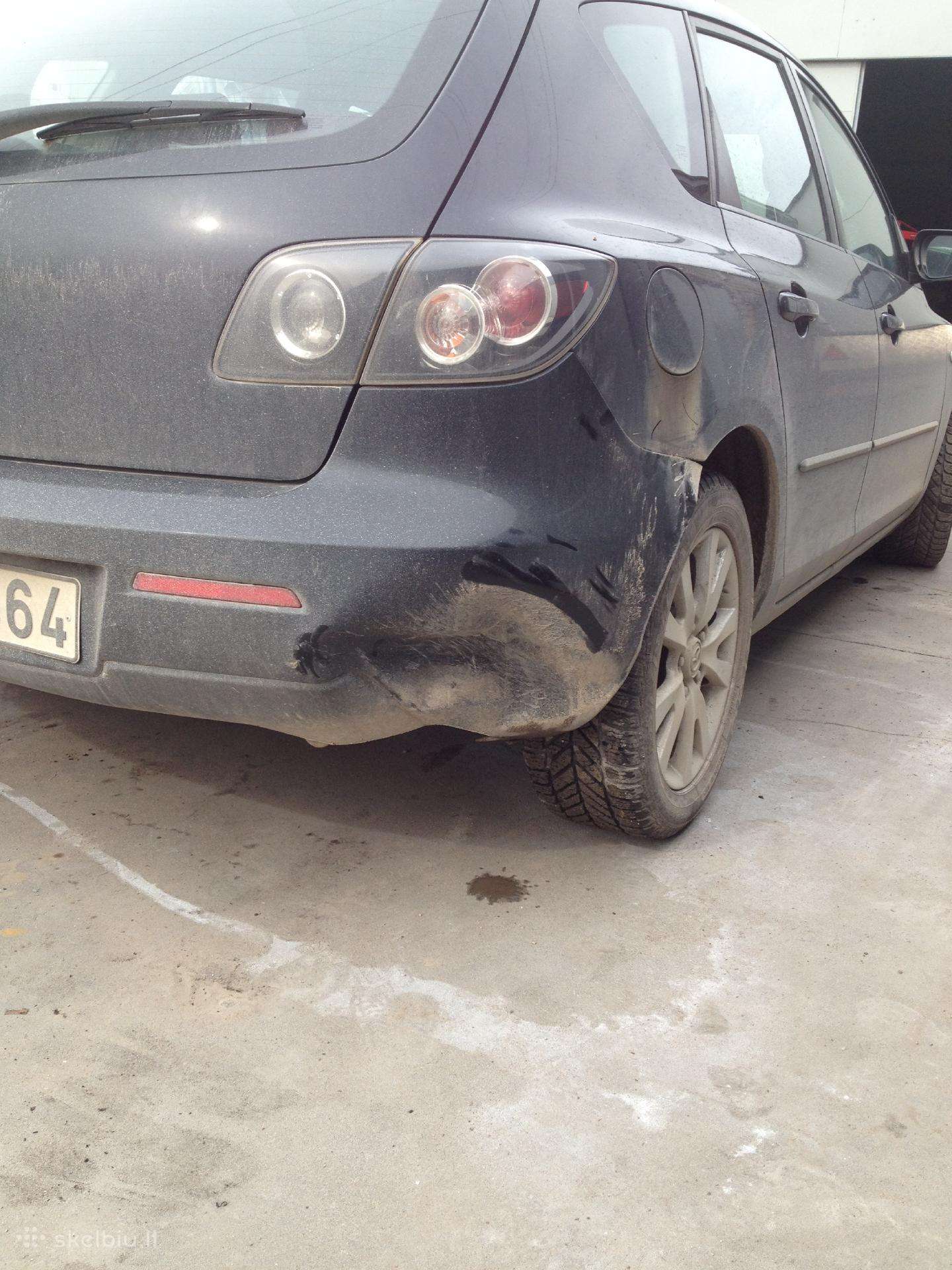Daužtu auto remontas plastiku remontas