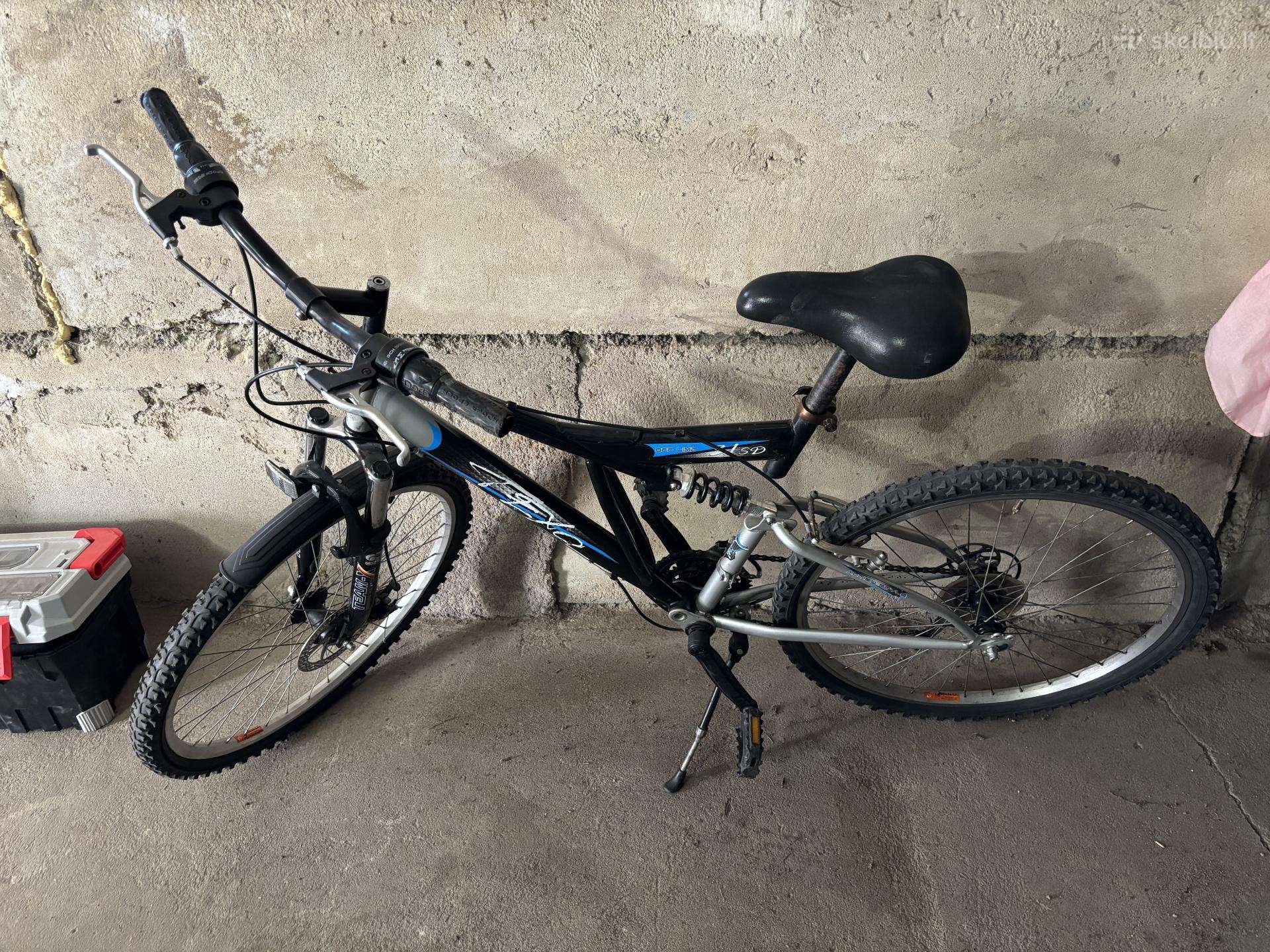 Geros būklės dviračiai abu po 50 eur