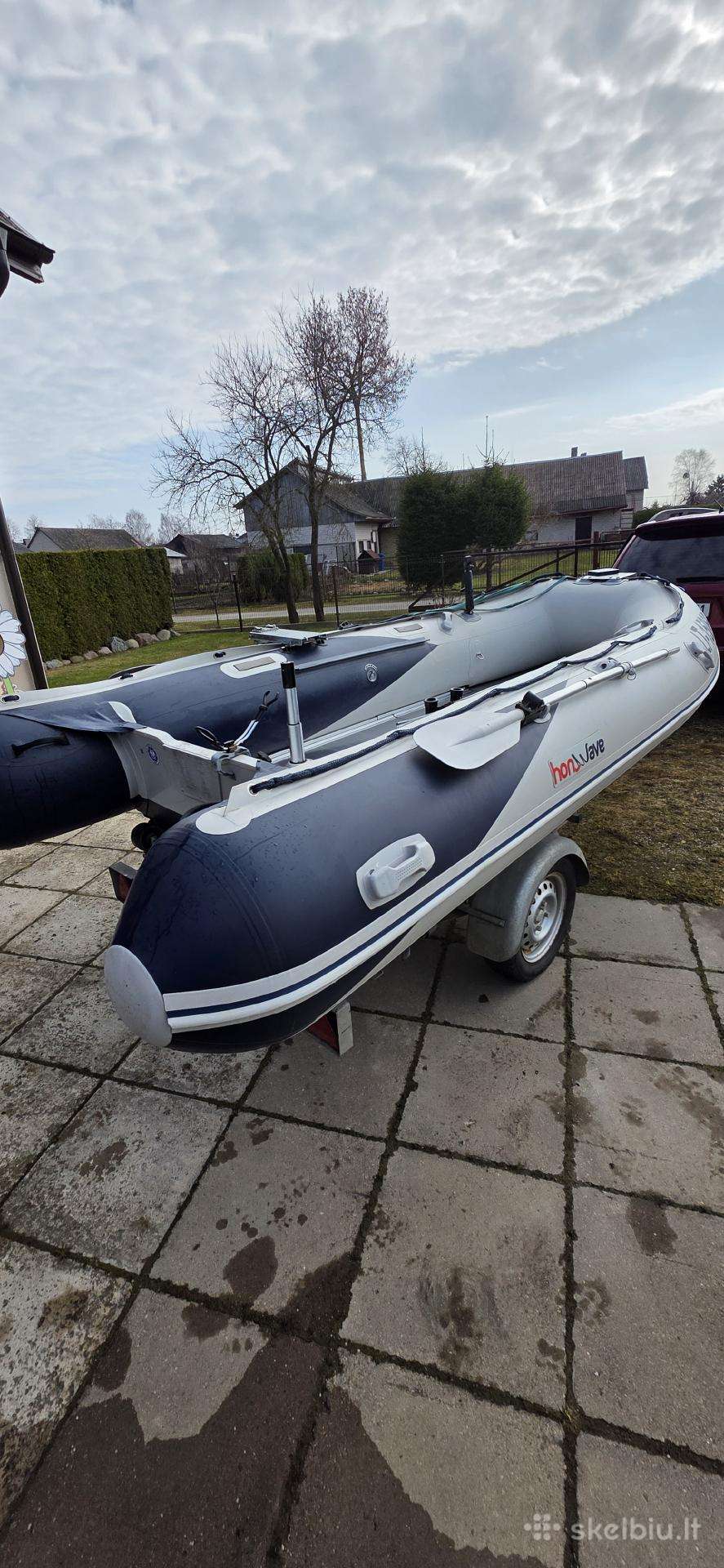 Honda, inflatable boats